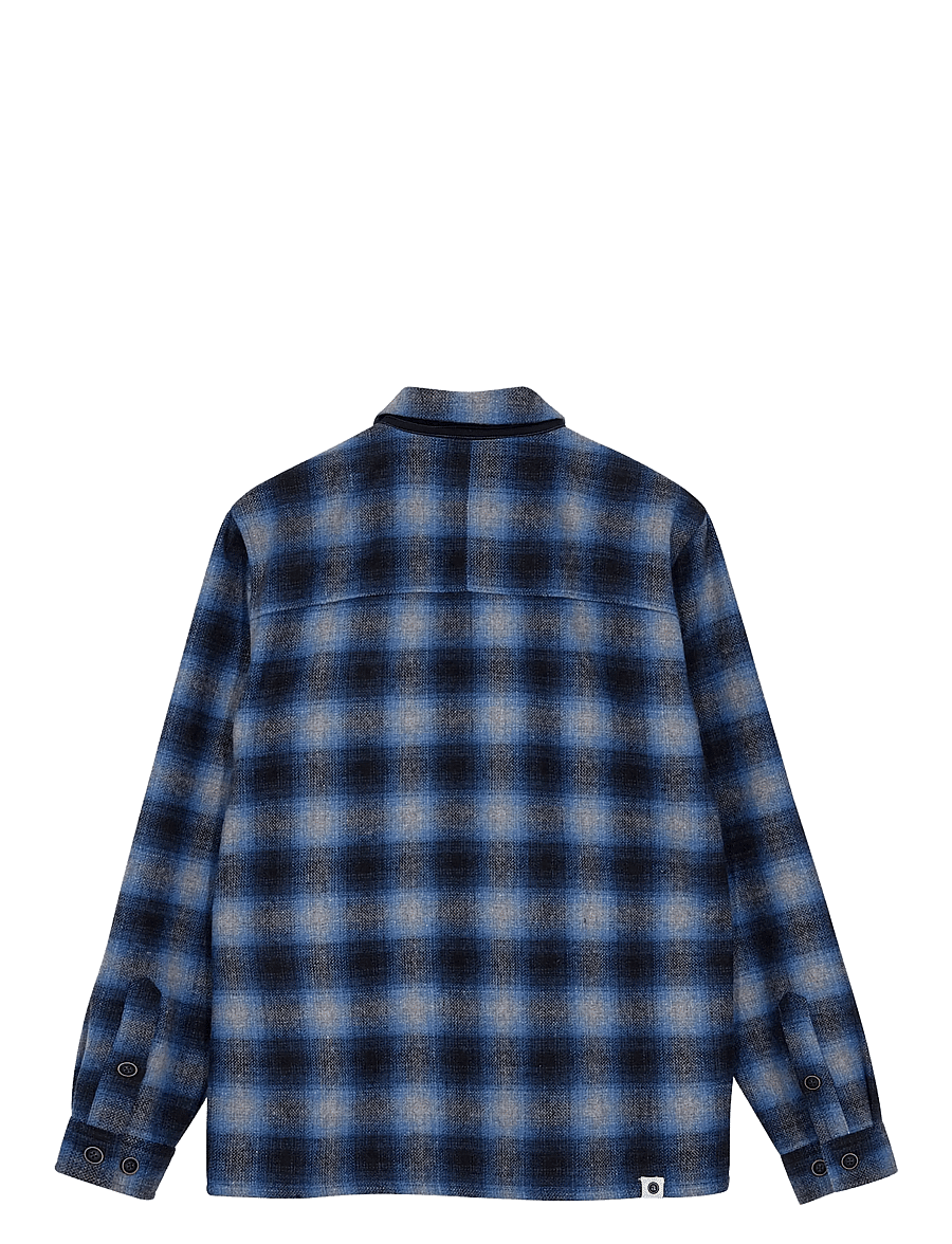 Anerkjendt - AKHANKY WOOL OS - Überhemden - sky captain - 2
