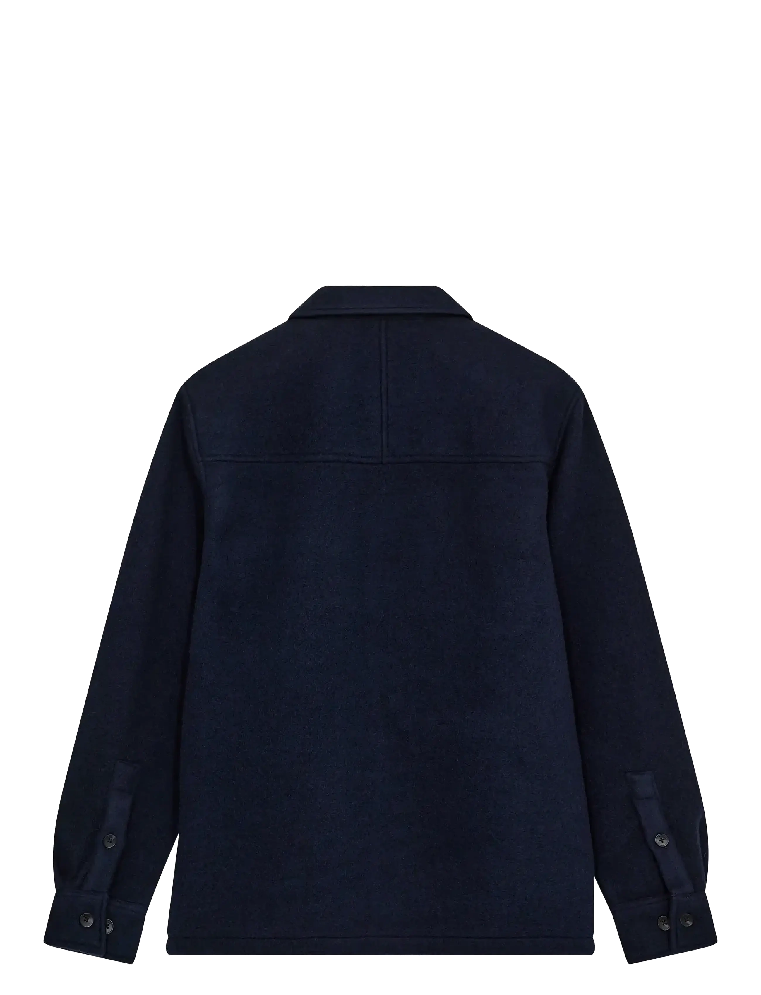 Anerkjendt - AKOSCAR BOILED WOOL OVERSHIRT - kollektioner - sky captain - 2