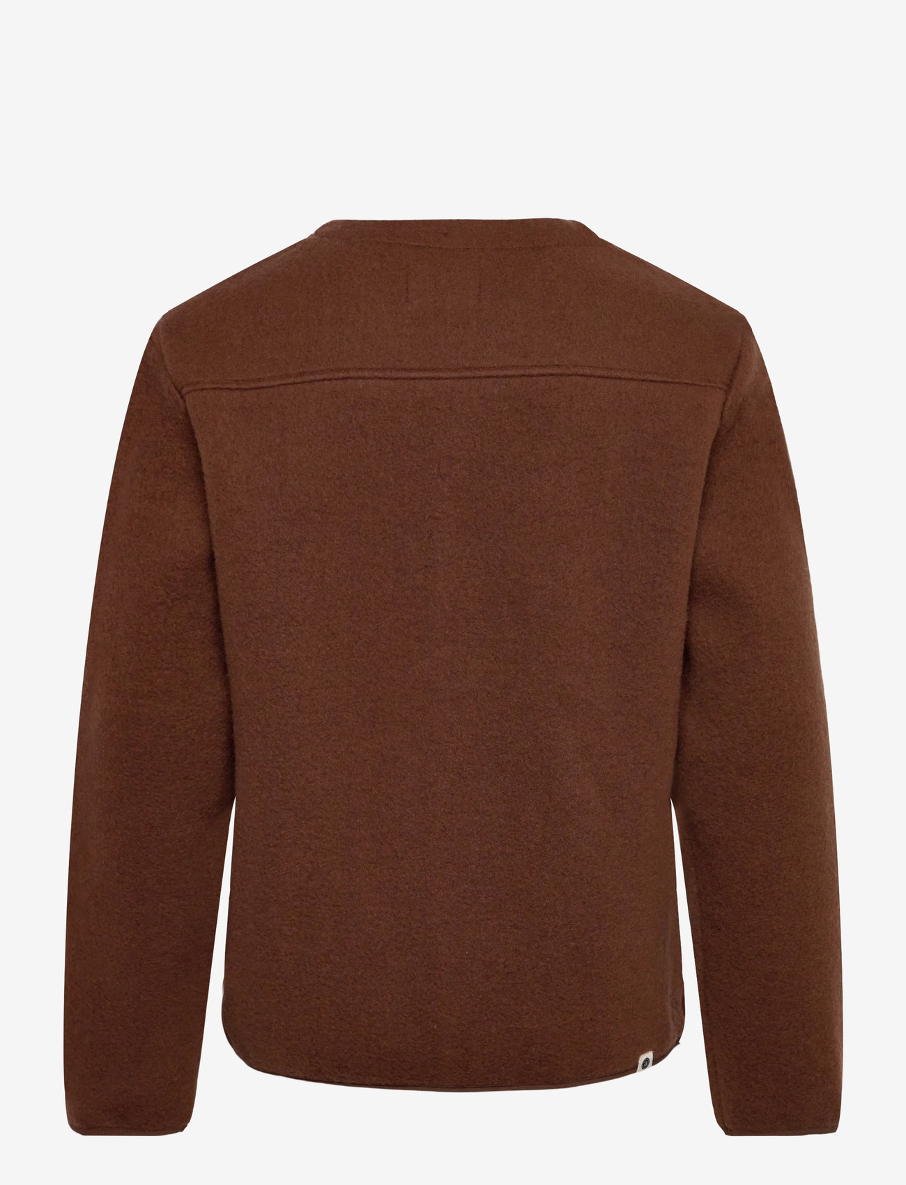 Anerkjendt - AKSIGURD BOILED WOOL OVERSHIRT - herbstliche kleidung - carafe - 1