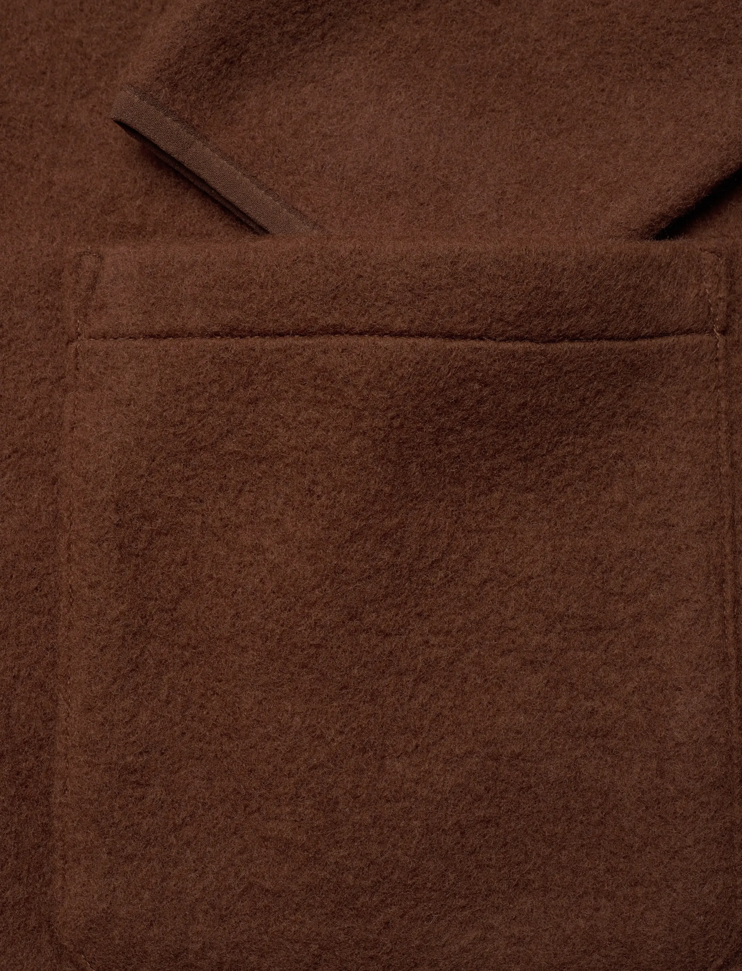 Anerkjendt - AKSIGURD BOILED WOOL OVERSHIRT - kardiganid - carafe - 3