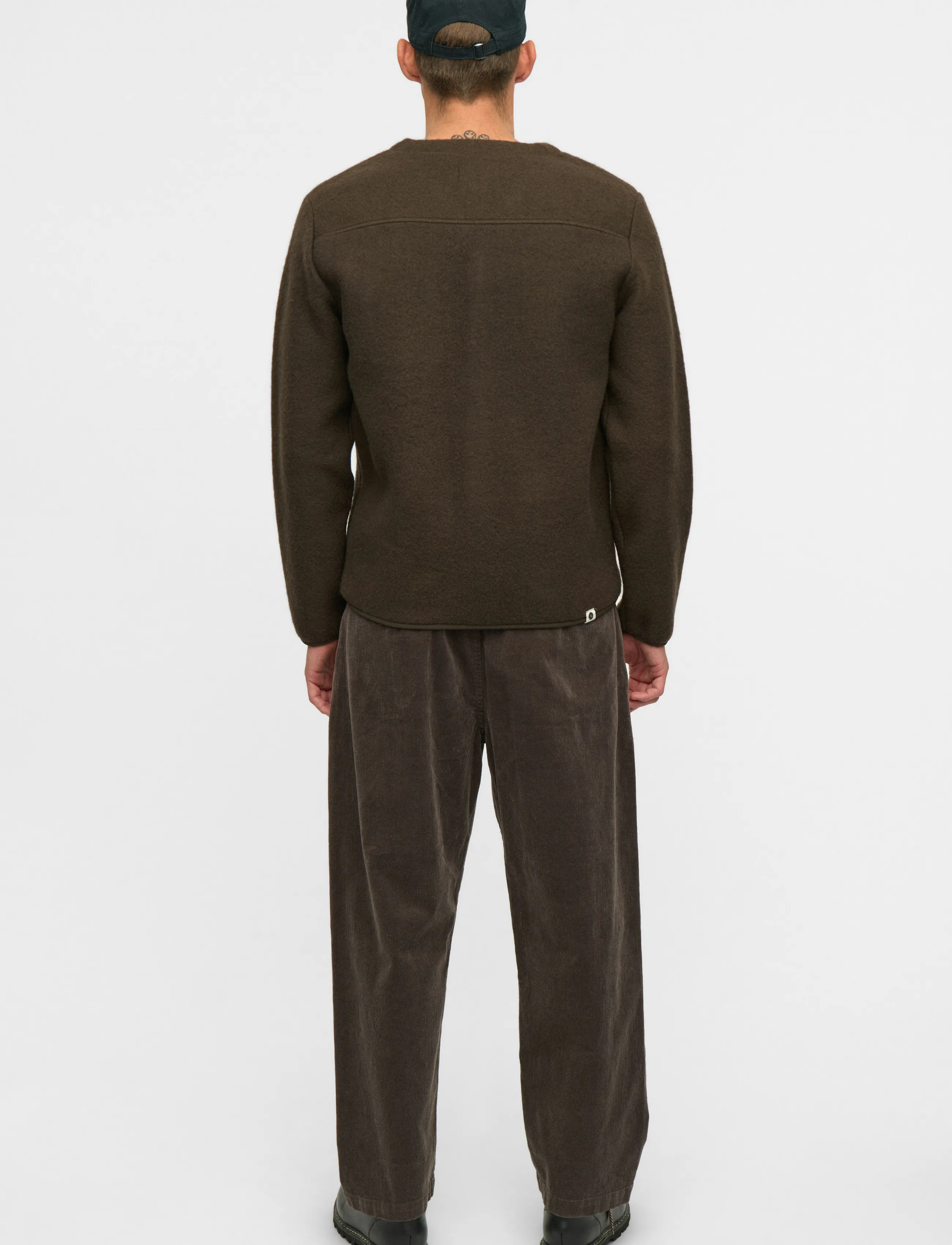 Anerkjendt Aksigurd Boiled Wool Overshirt overshirts herr – bild 2