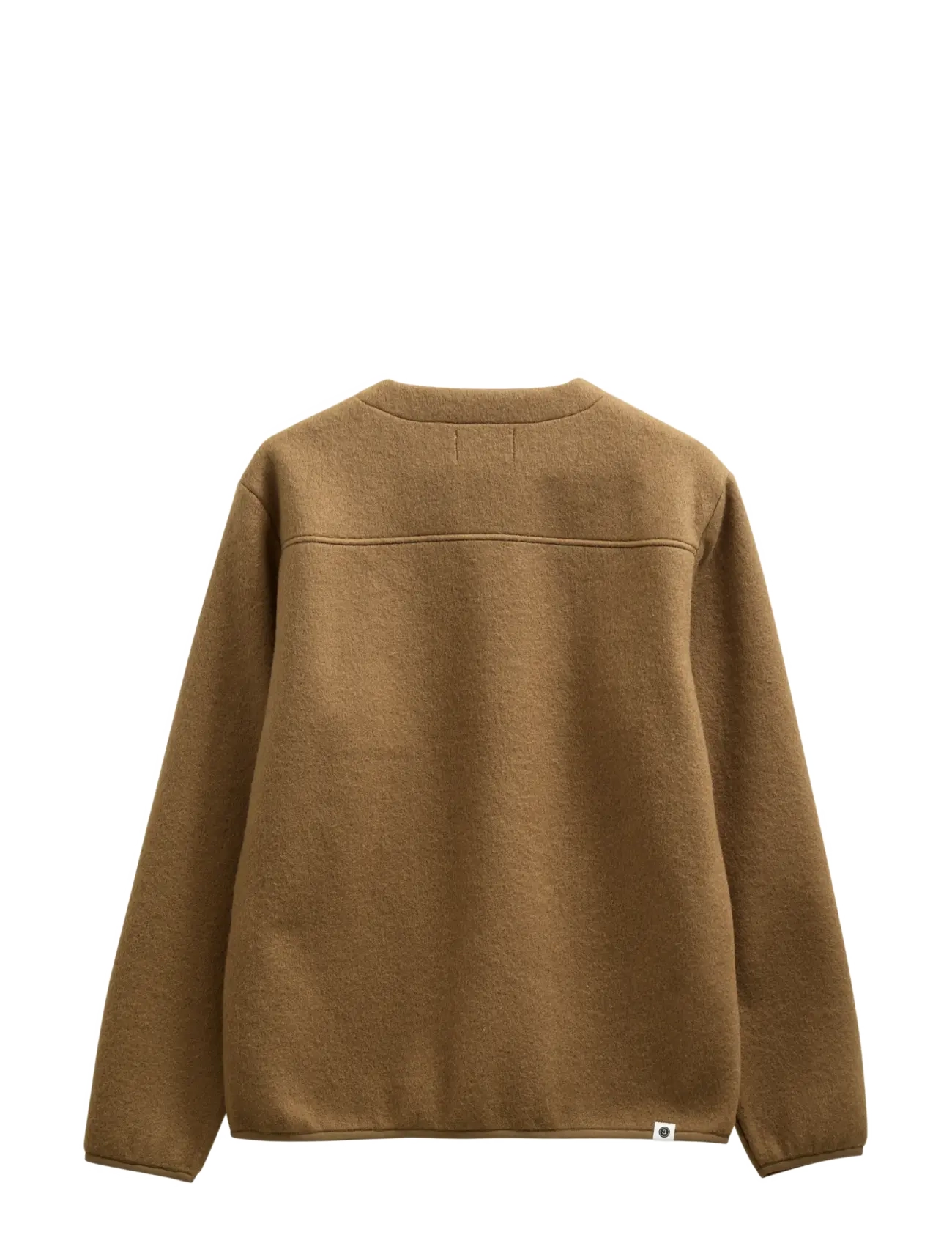 Anerkjendt - AKSIGURD BOILED WOOL OVERSHIRT - Überhemden - ermine - 2