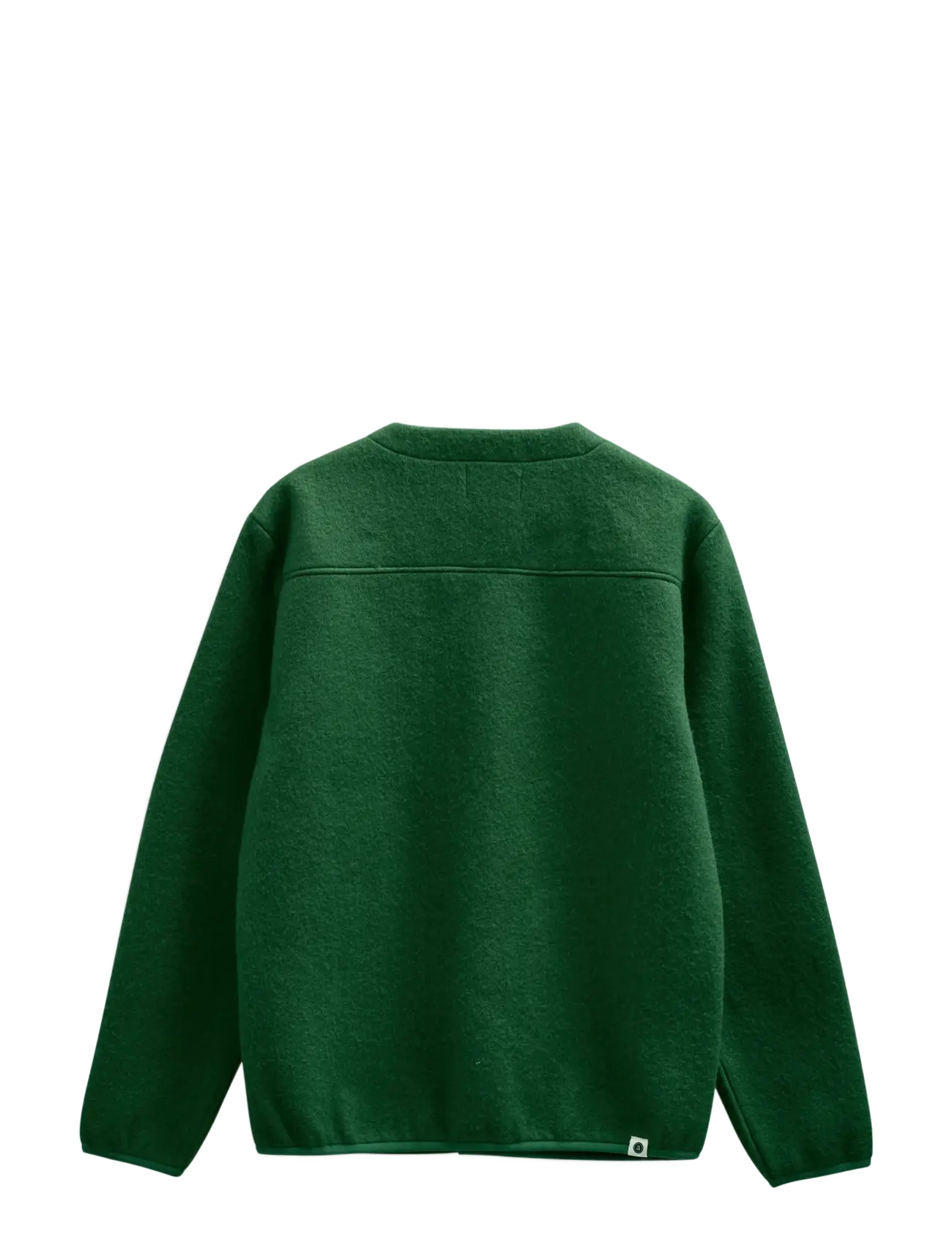 Anerkjendt - AKSIGURD BOILED WOOL OVERSHIRT - overshirts - hunter green - 2