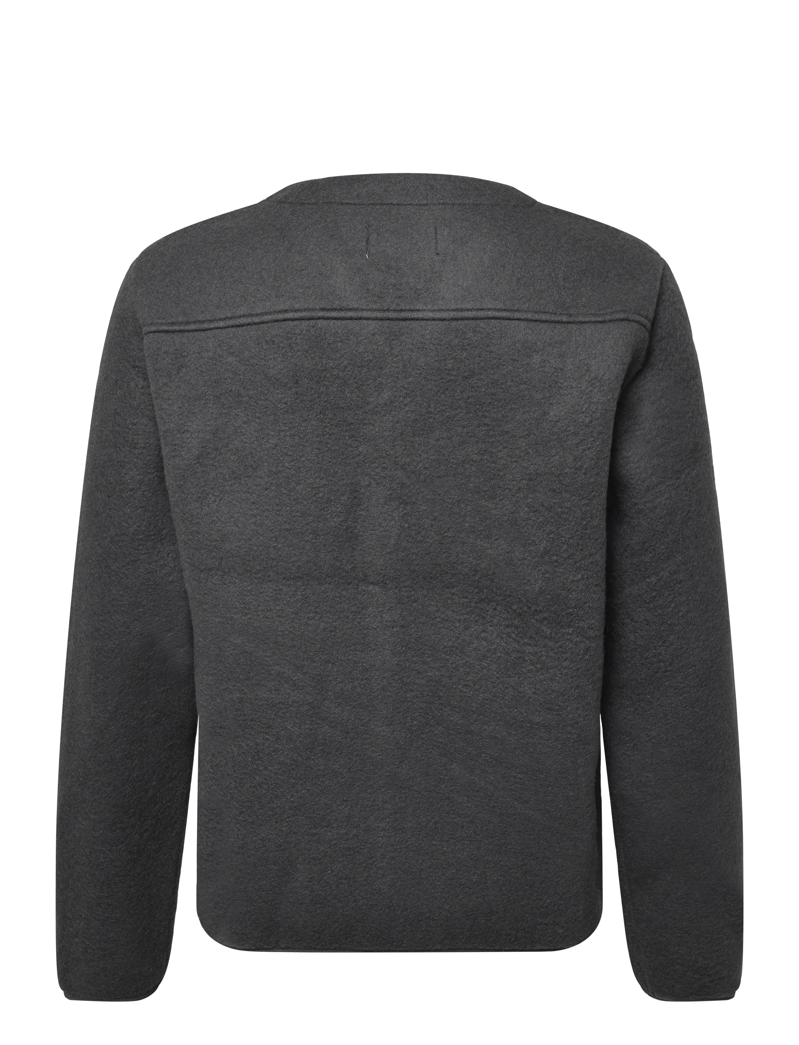 Anerkjendt - AKSIGURD BOILED WOOL OVERSHIRT - Überhemden - magnet - 1