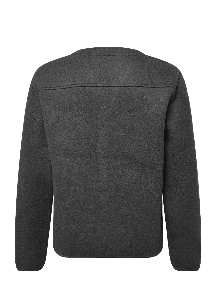 Anerkjendt - AKSIGURD BOILED WOOL OVERSHIRT - Überhemden - magnet - 1