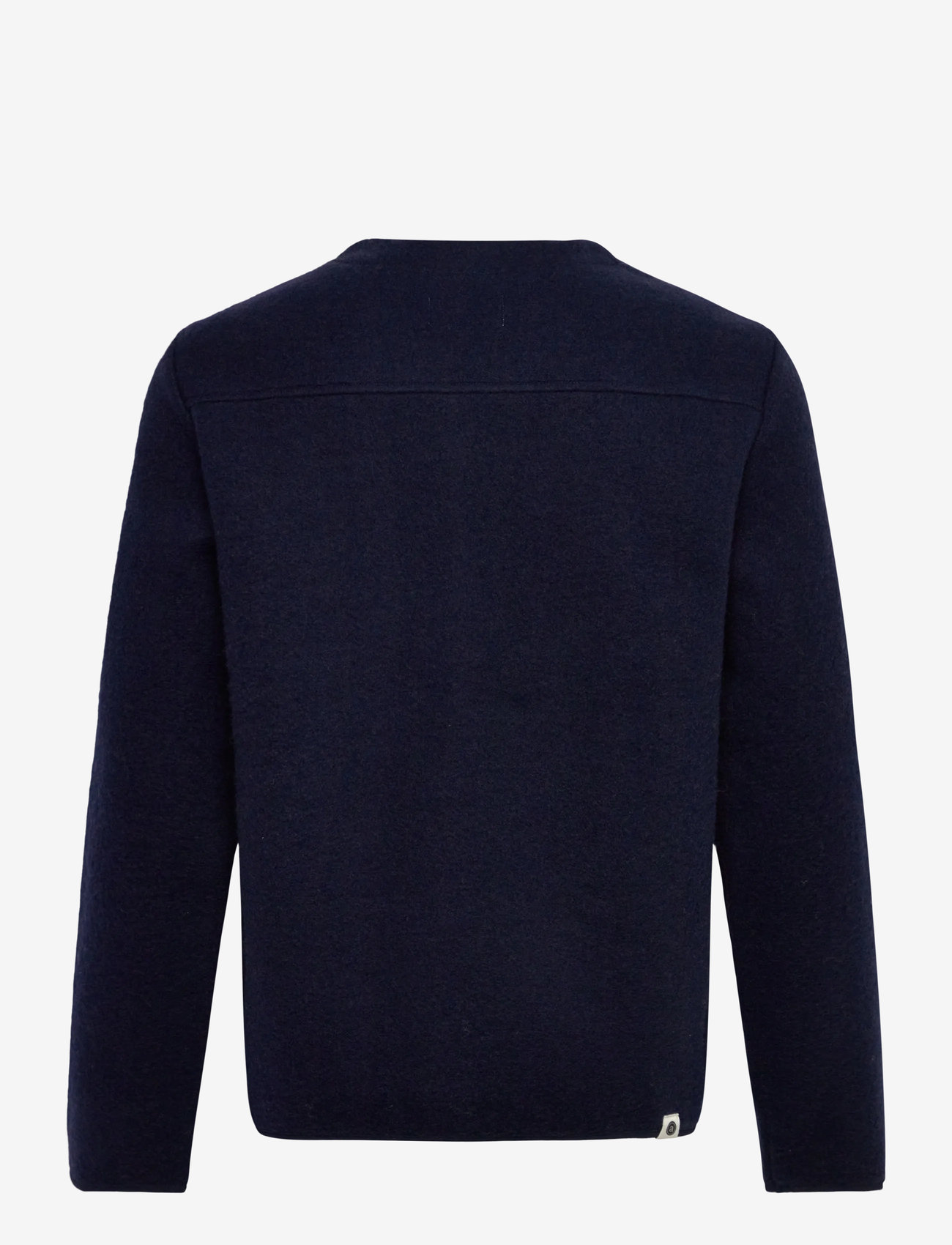 Anerkjendt - AKSIGURD BOILED WOOL OVERSHIRT - herbstliche kleidung - sky captain - 1