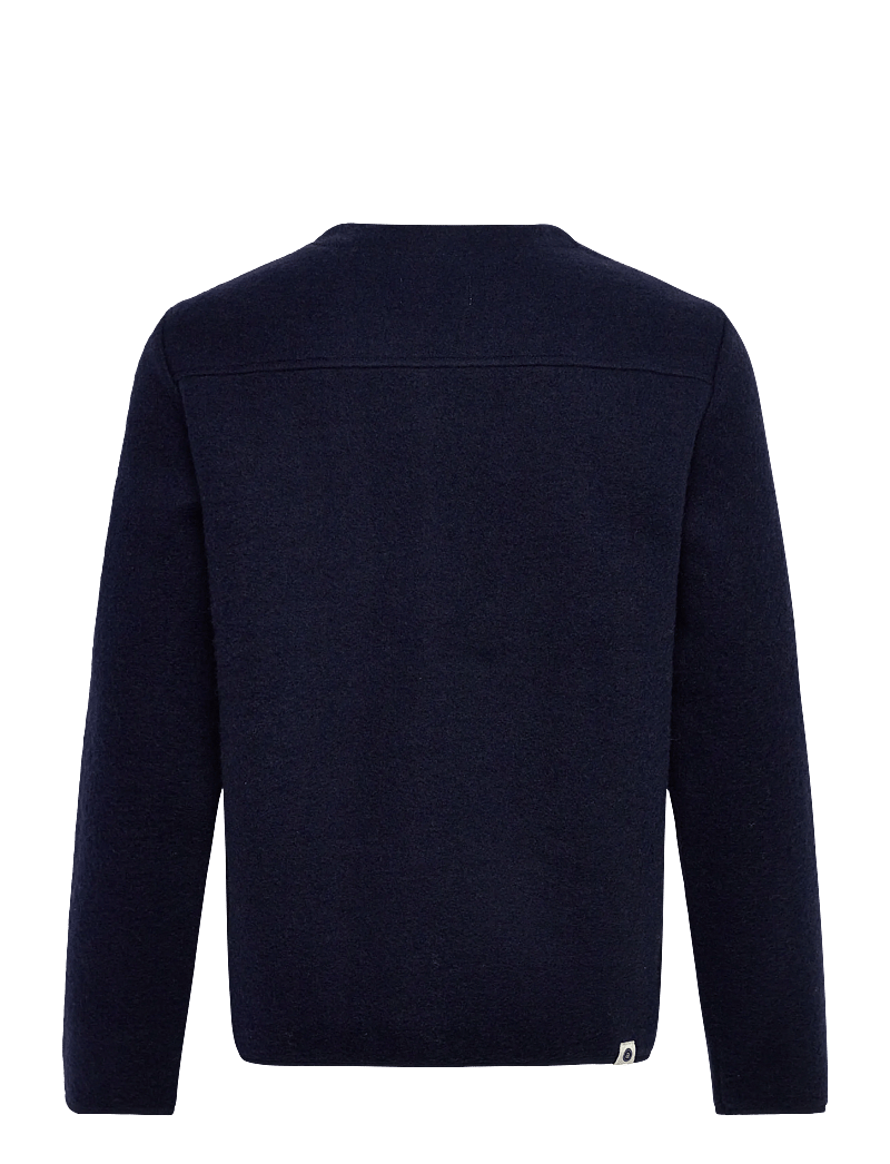 Anerkjendt - AKSIGURD BOILED WOOL OVERSHIRT - jakas - sky captain - 1