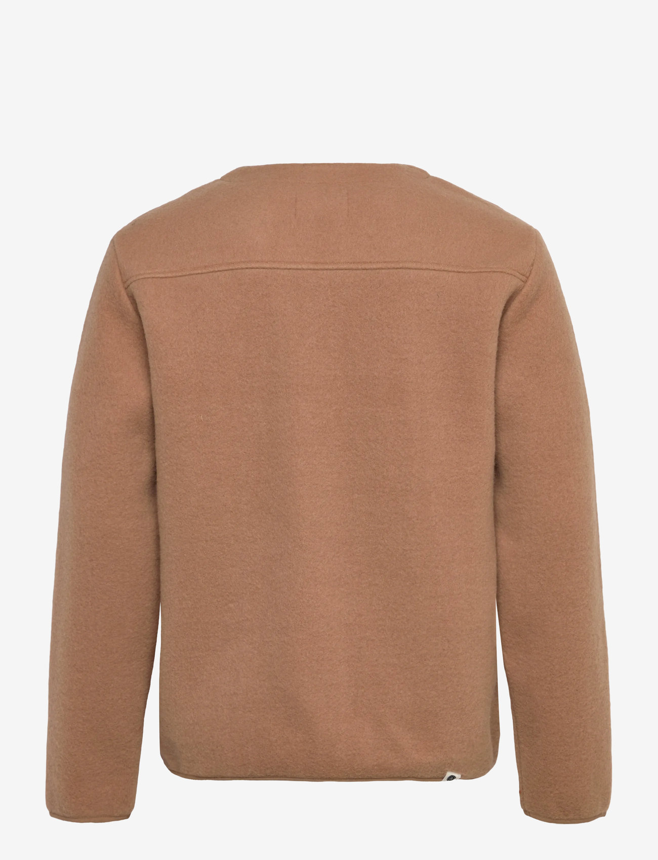 Anerkjendt - AKSIGURD BOILED WOOL OVERSHIRT - koftor - tiger´s eye - 1