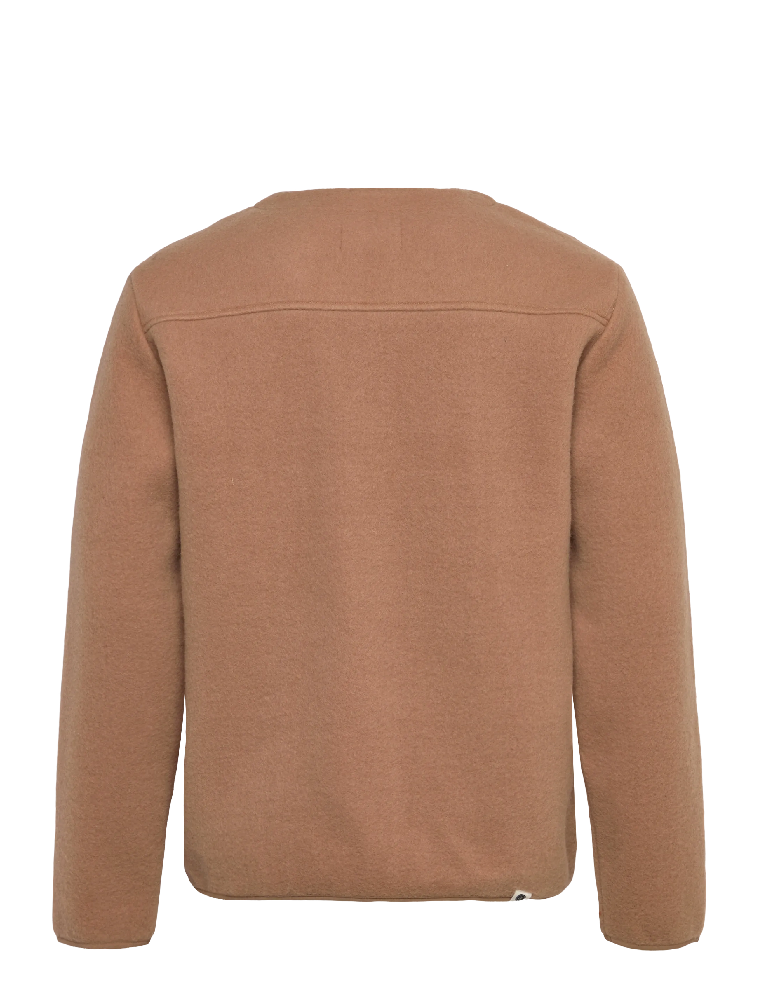 Anerkjendt - AKSIGURD BOILED WOOL OVERSHIRT - koftor - tiger´s eye - 1