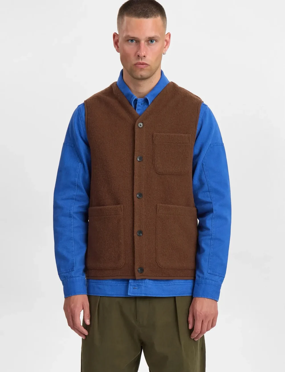 Anerkjendt - AKRAMSUS BOILED WOOL - veste - carafe - 2