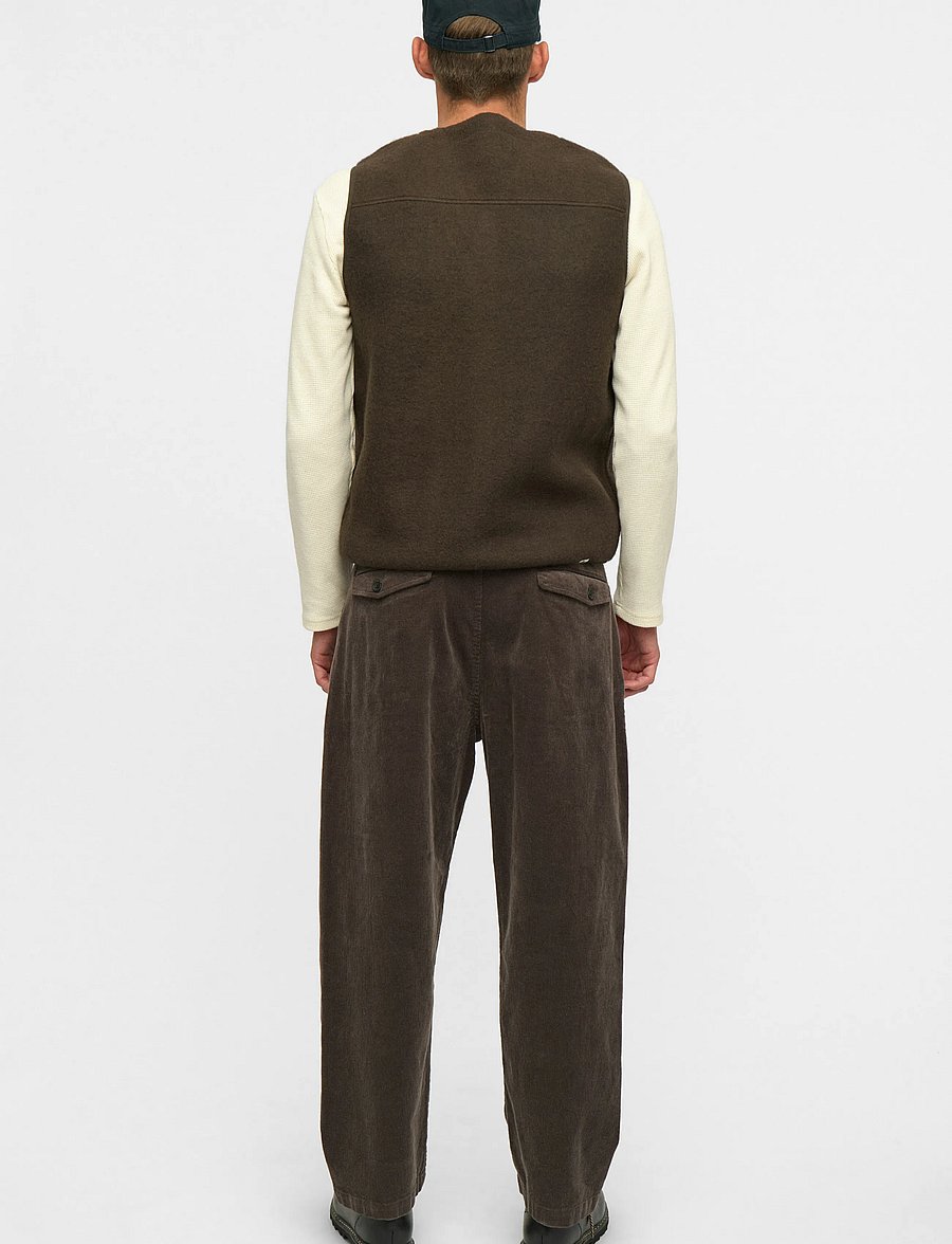 Anerkjendt - AKRAMSUS BOILED WOOL - vests - delicioso - 3
