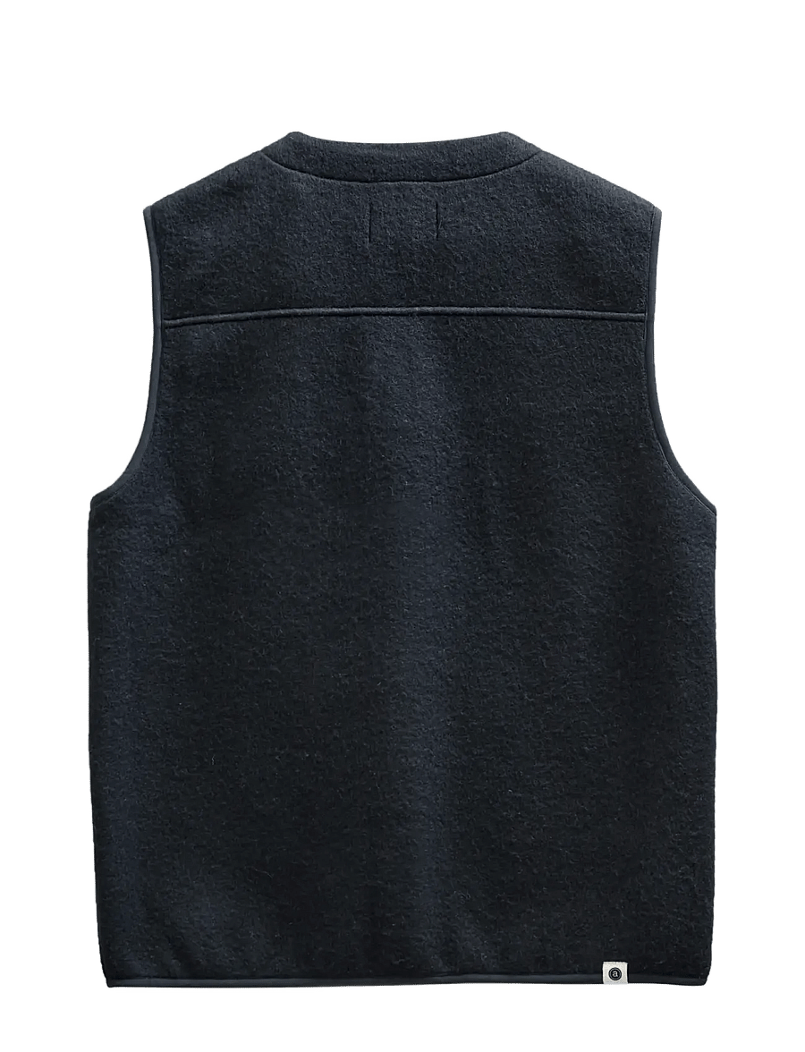 Anerkjendt - AKRAMSUS BOILED WOOL - vests - sky captain - 2