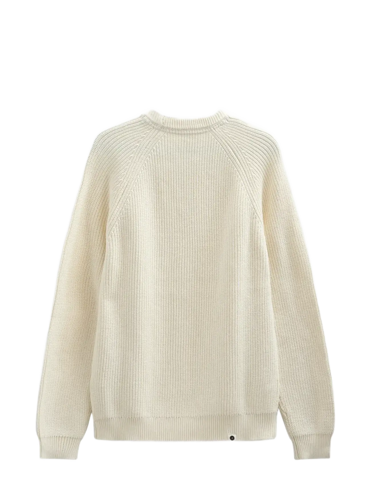 Anerkjendt - AKSUNE PATENT KNIT - rundhalsad - tofu - 1