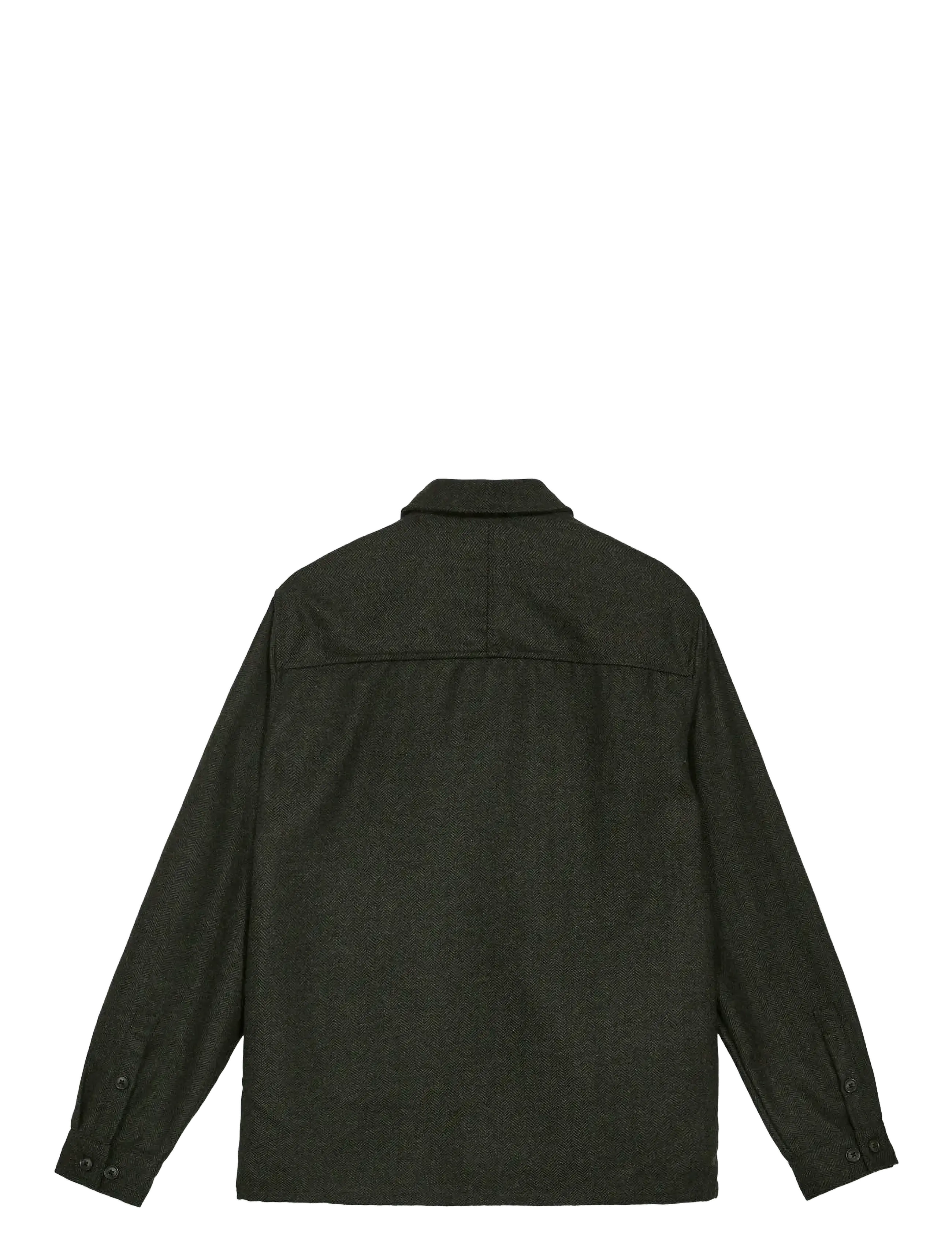Anerkjendt - AKOSCAR WOOL OVERSHIRT - mallistot - forest night - 1