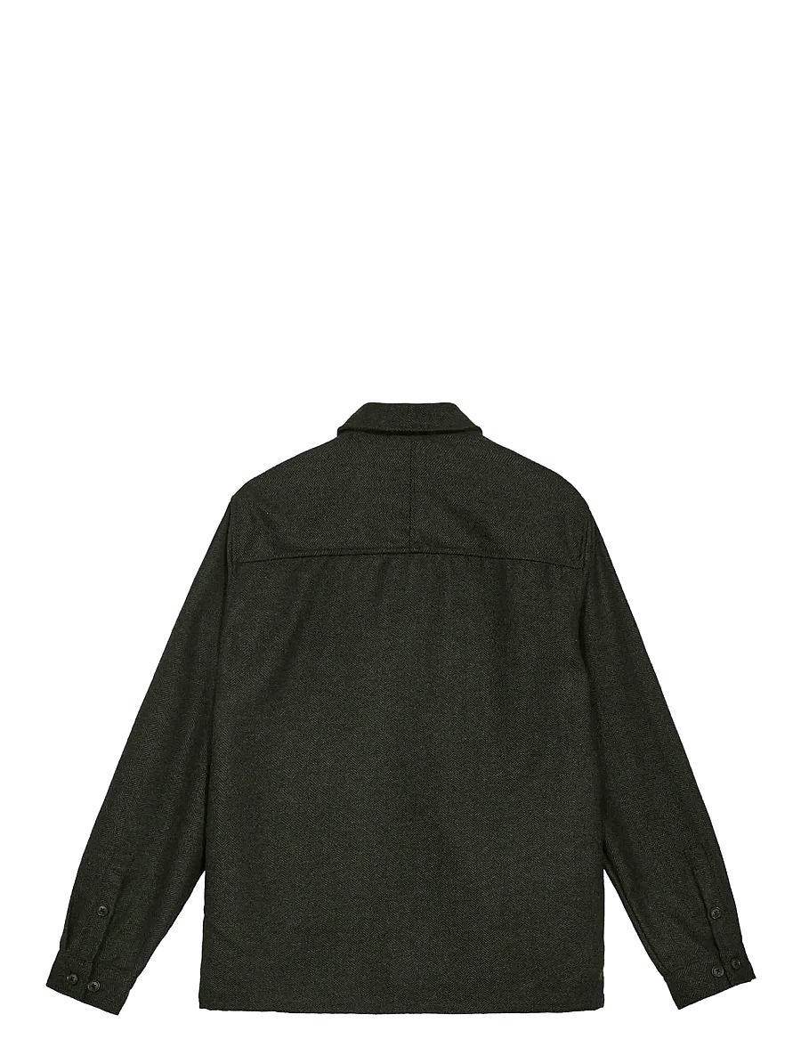Anerkjendt - AKOSCAR WOOL OVERSHIRT - mallistot - forest night - 1