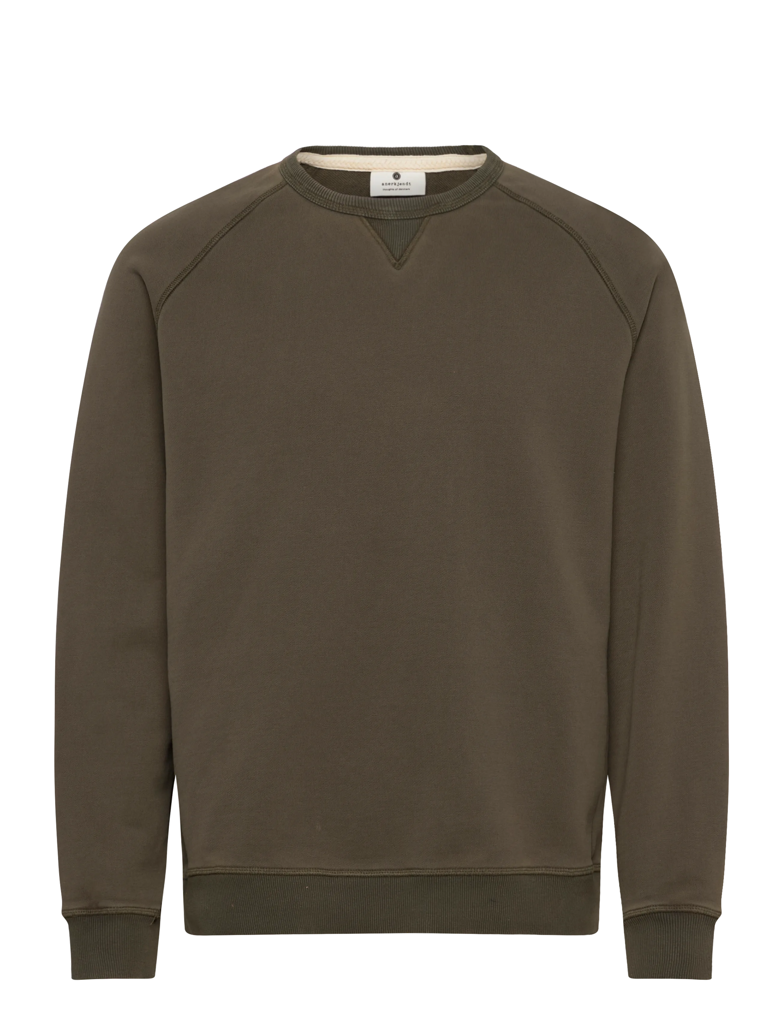 ANERKJENDT Aktoni Basic Sweat Khaki - M - Herren