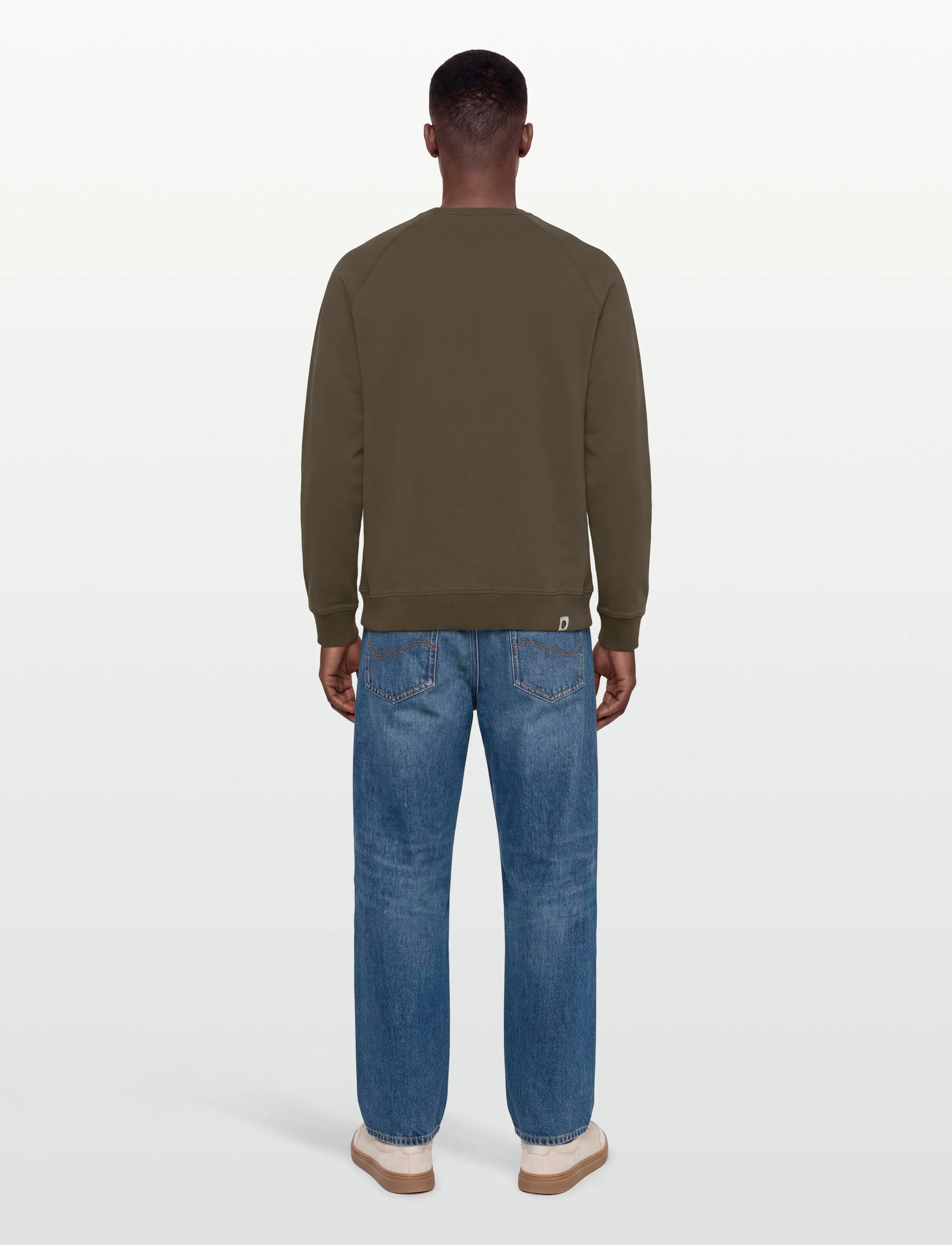 Anerkjendt - AKTONI BASIC SWEAT - dressipluusid - forest night - 4