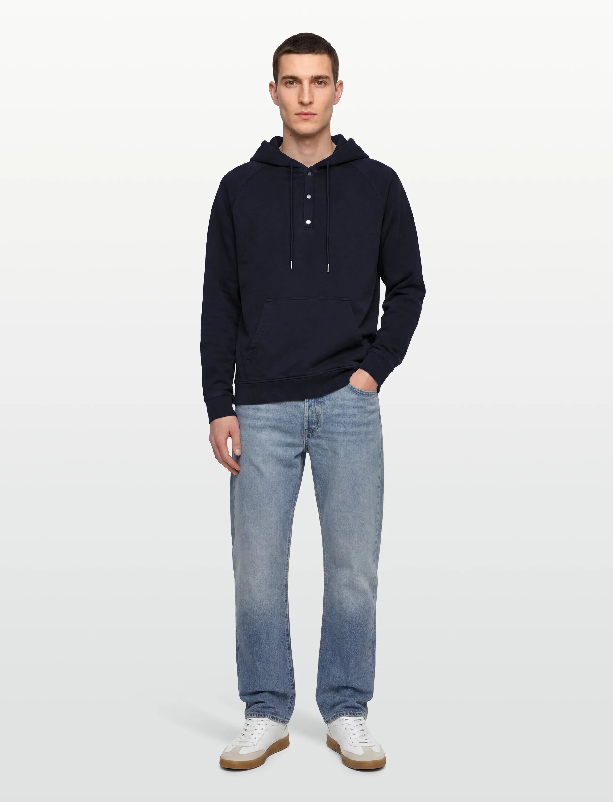 Anerkjendt - AKTONI BASIC HOODIE SWEAT - sweatshirts - sky captain - 0