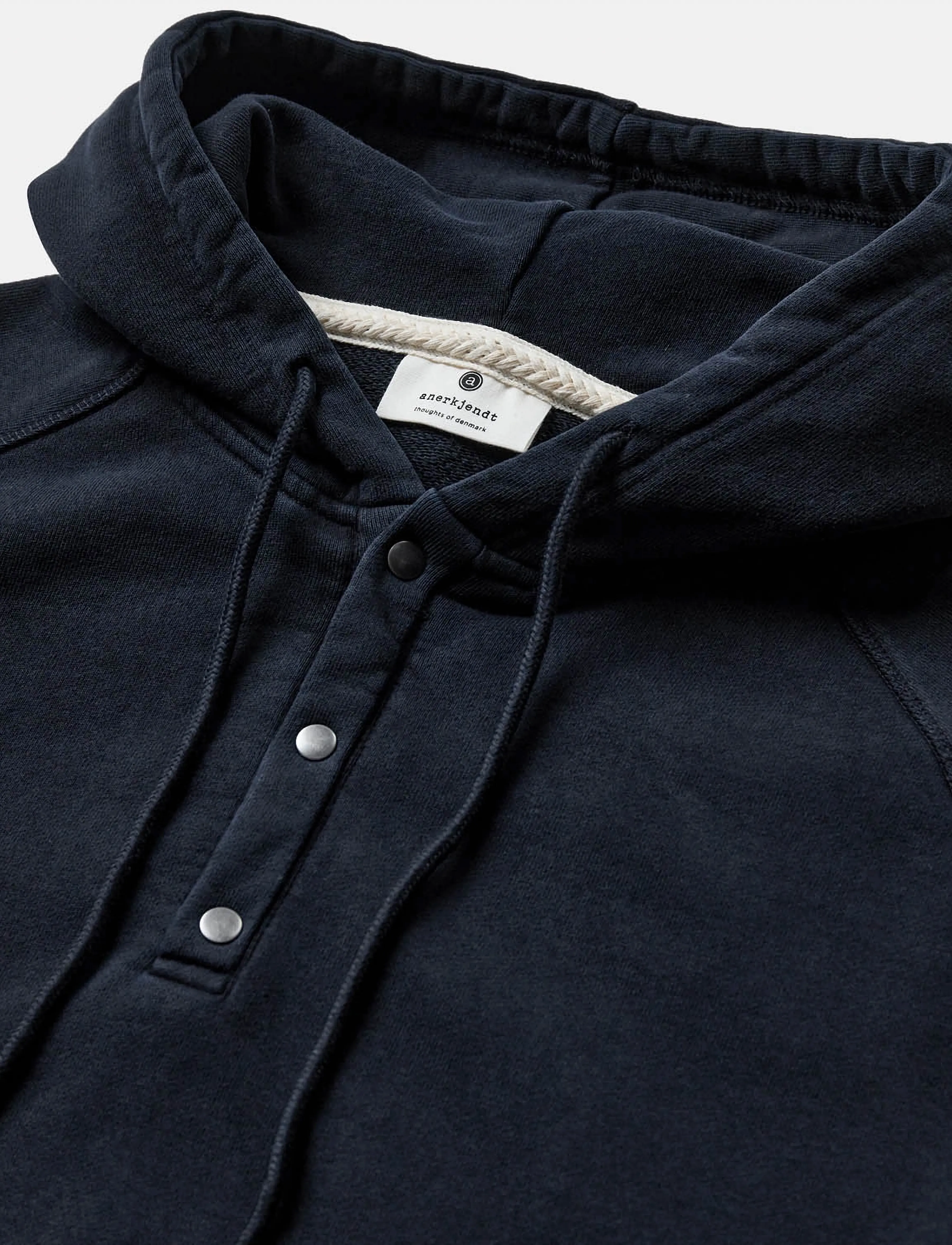 Anerkjendt - AKTONI BASIC HOODIE SWEAT - sweatshirts - sky captain - 5