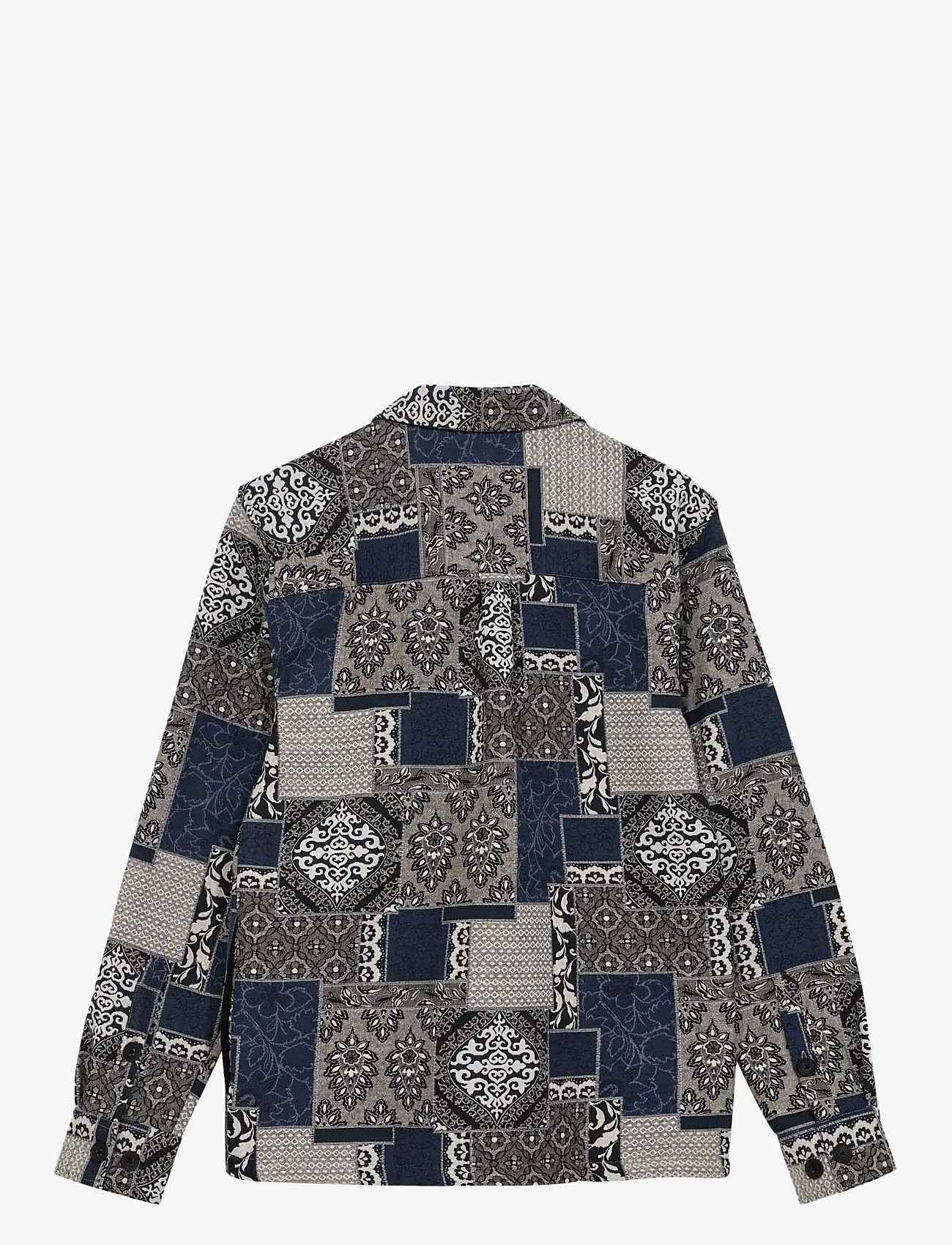 Anerkjendt - AKOSCAR STRUCTURE OVERSHIRT - forårsjakker - sky captain - 1