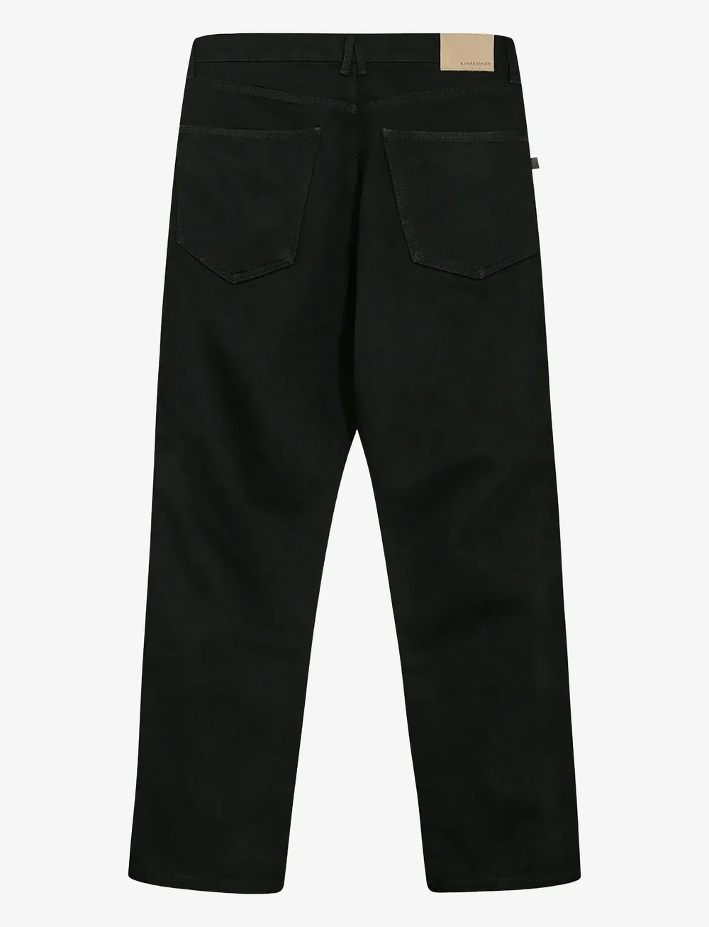Anerkjendt - AKJUSTIN JEANS - 8001 TRUE BLACK - tavalised teksad - true black - 1