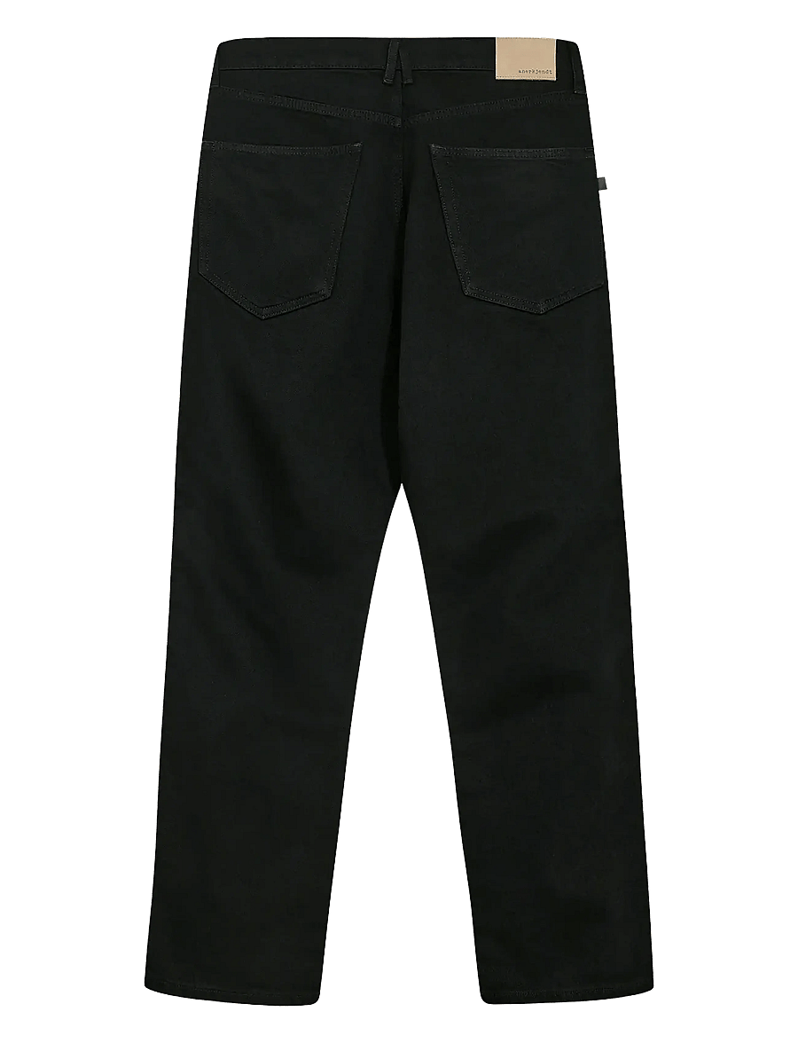 Anerkjendt - AKJUSTIN JEANS - 8001 TRUE BLACK - regular jeans - true black - 1