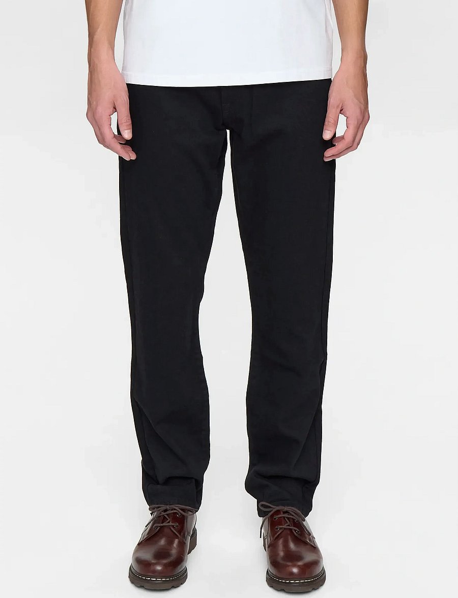 Anerkjendt - AKJUSTIN JEANS - 8001 TRUE BLACK - regular jeans - true black - 2