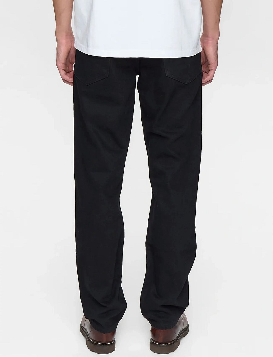 Anerkjendt - AKJUSTIN JEANS - 8001 TRUE BLACK - regular jeans - true black - 4