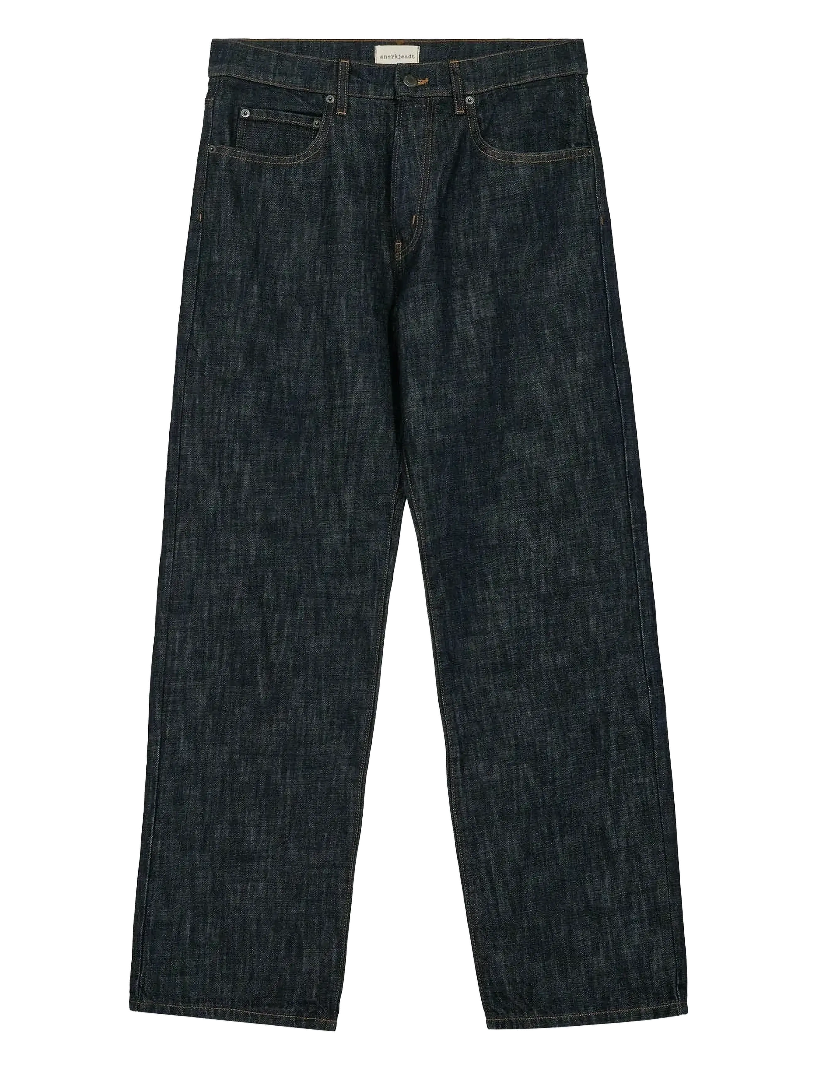 Anerkjendt - AKJONAS JEANS - 8004 MIDNIGHT RAW - regular jeans - midnight raw - 1