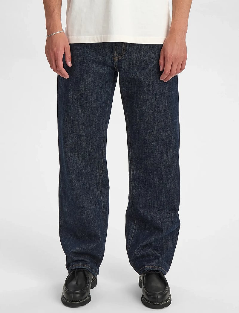 Anerkjendt - AKJONAS JEANS - 8004 MIDNIGHT RAW - suorat farkut - midnight raw - 0