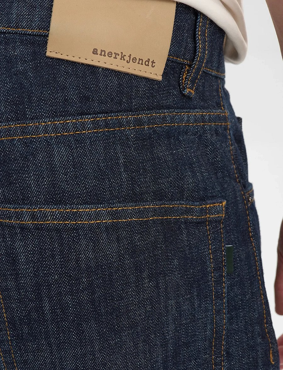 Anerkjendt - AKJONAS JEANS - 8004 MIDNIGHT RAW - regular jeans - midnight raw - 5