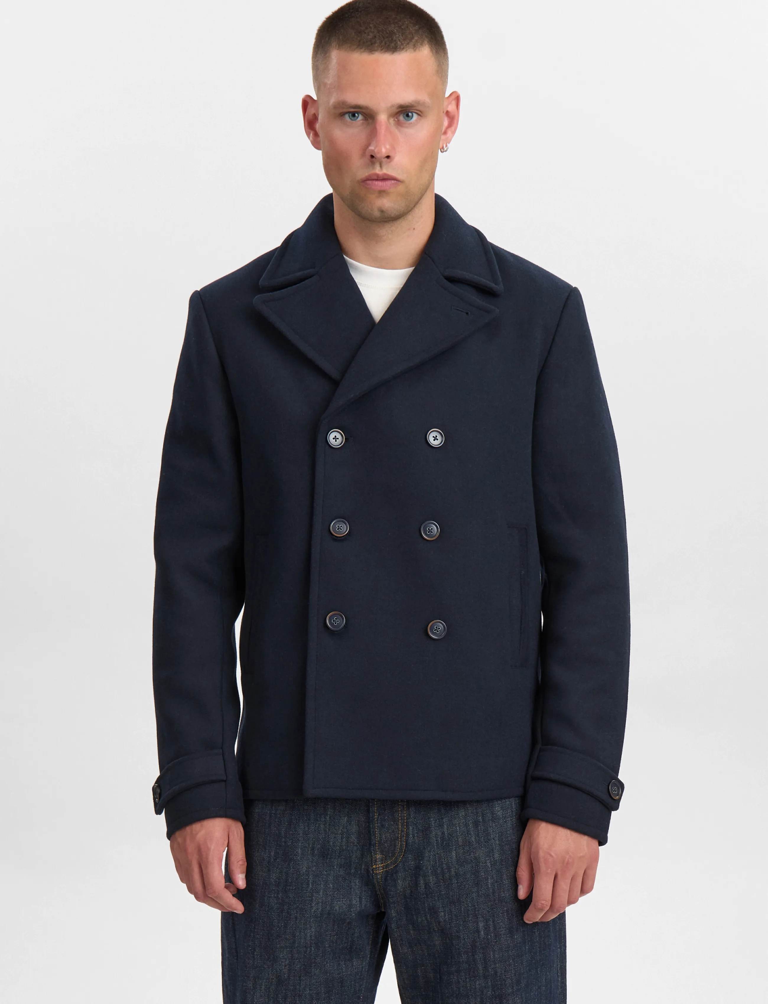 Anerkjendt Akbørge Wool Coat kappor & rockar herr – bild 4