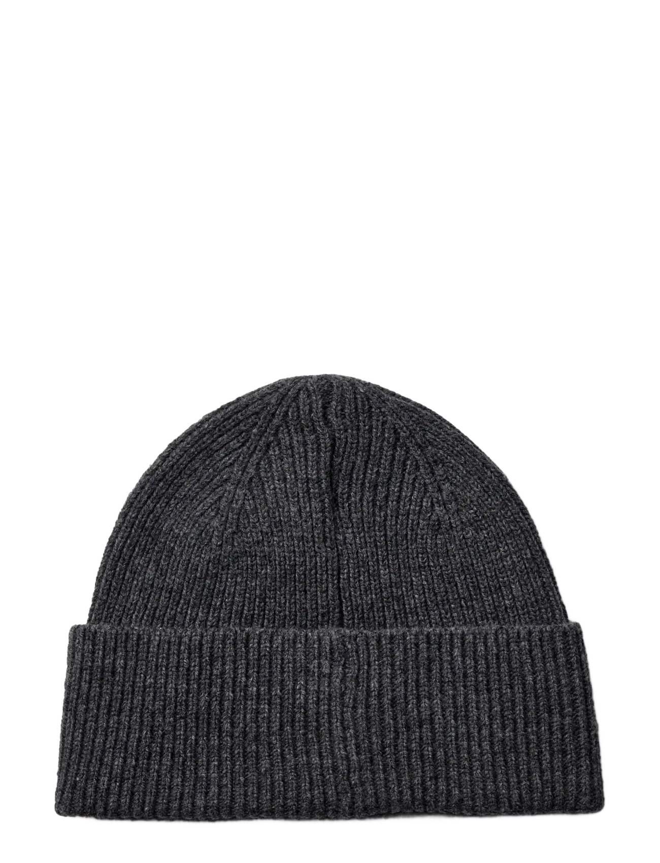 Anerkjendt - AKFELIX MERINO HOOD - dark grey melange - 1
