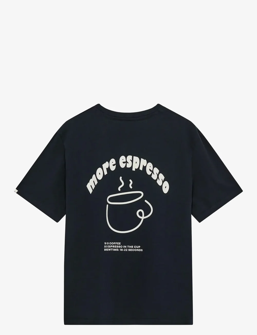 Anerkjendt - AKVILLADS ESPRESSO PRINT S/S TEE - kortærmede t-shirts - sky captain - 1