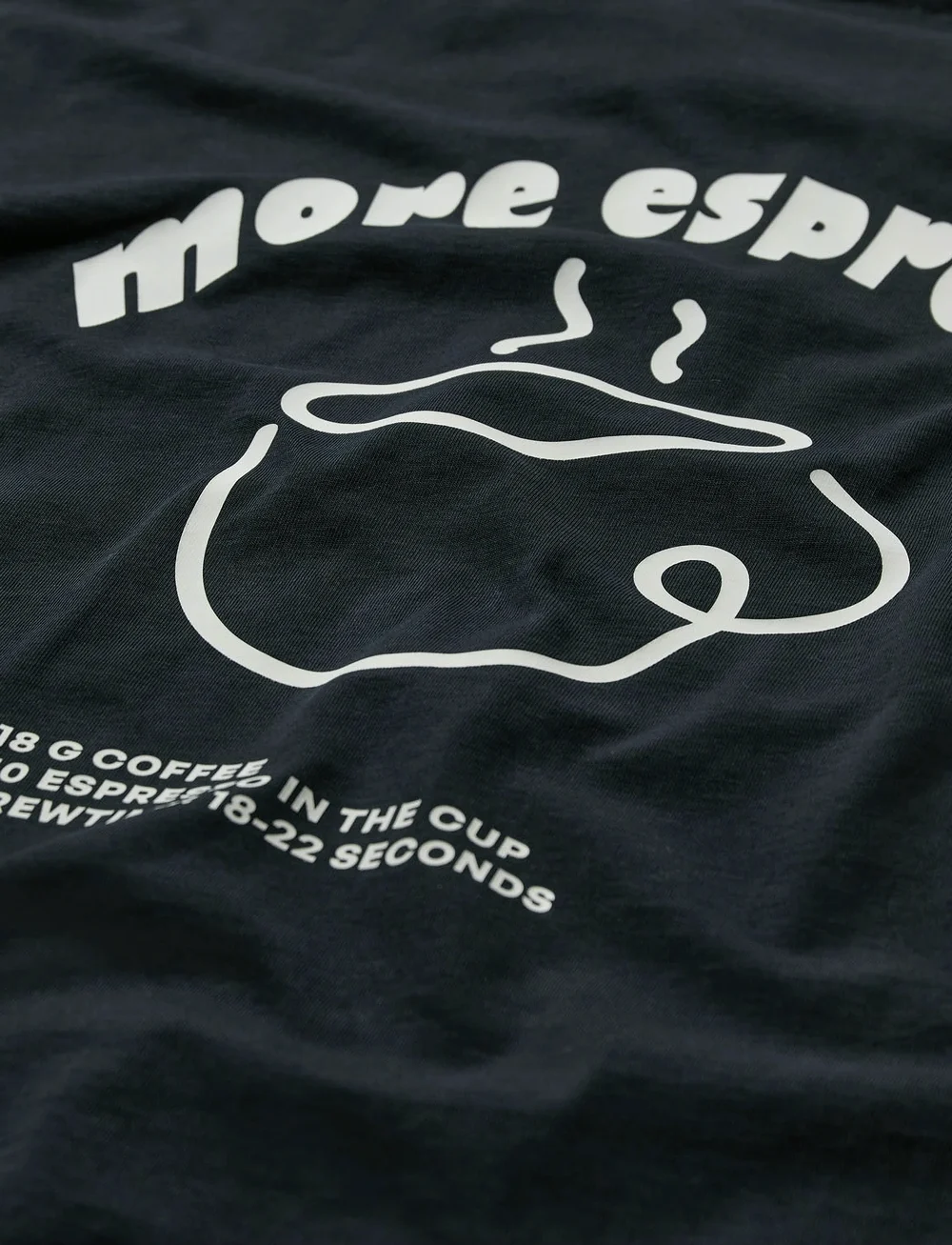 Anerkjendt - AKVILLADS ESPRESSO PRINT S/S TEE - kortærmede t-shirts - sky captain - 2