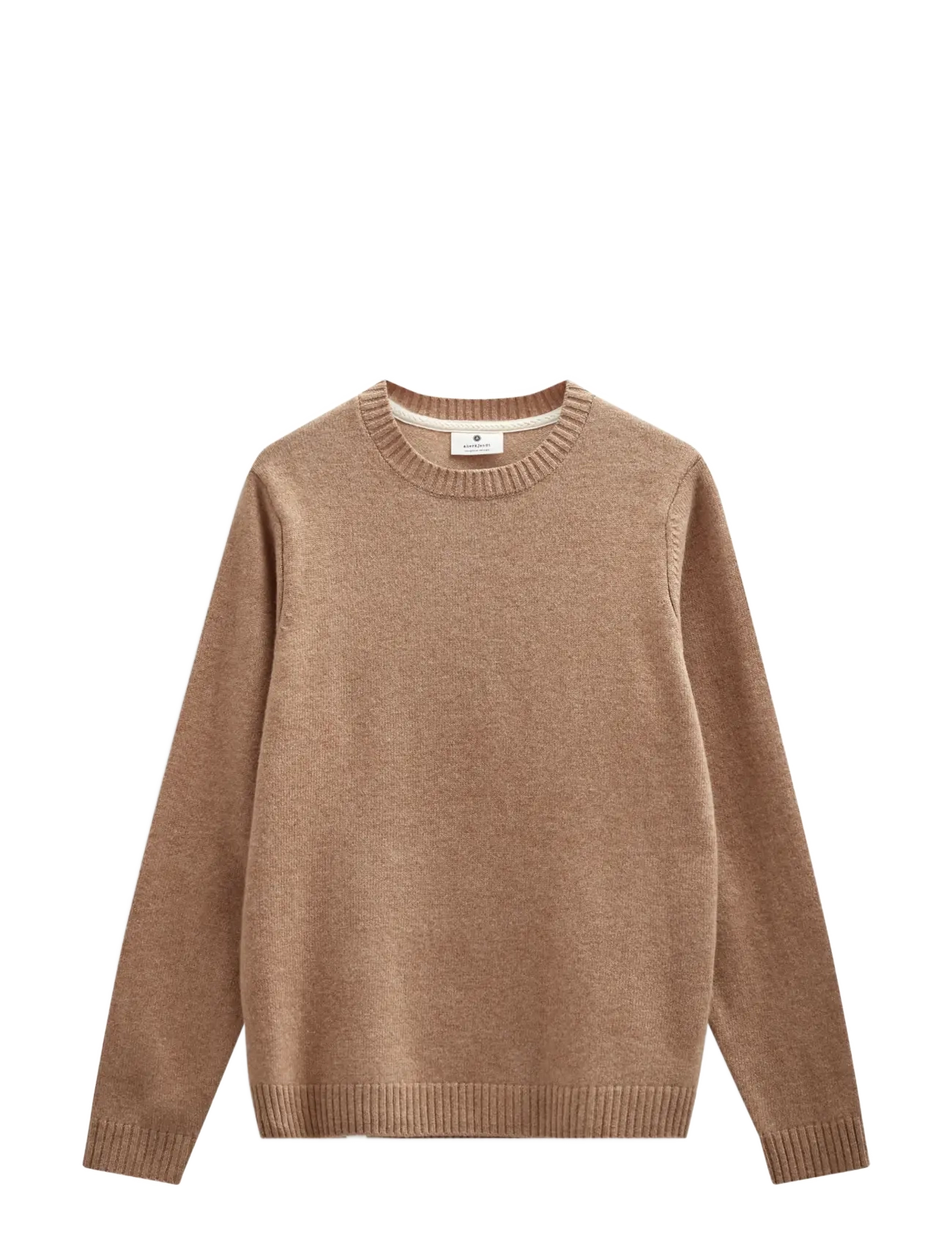 Anerkjendt - AKPETER MERINO WOOL KNIT - ermine - 1