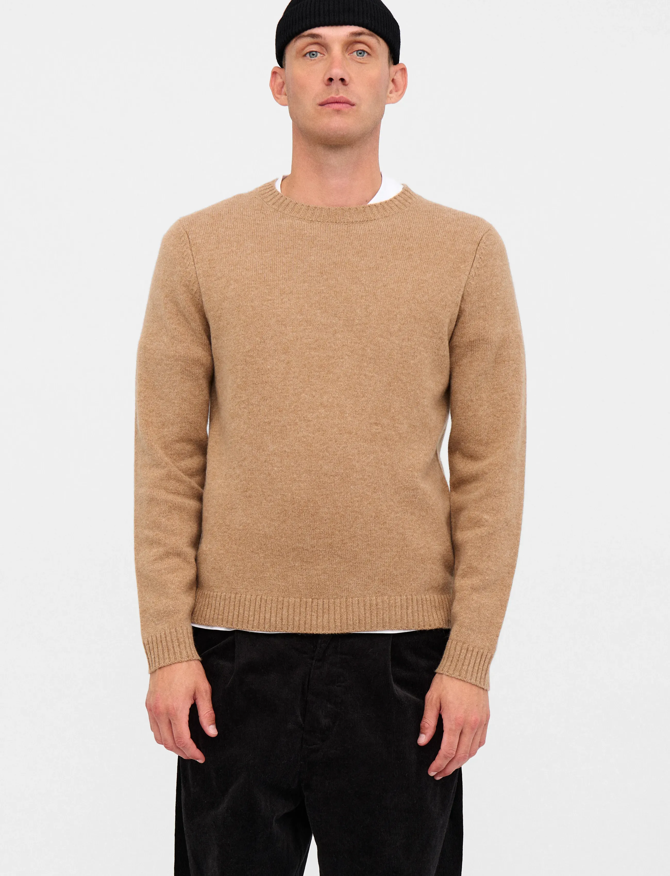 Anerkjendt - AKPETER MERINO WOOL KNIT - rundhals - ermine - 2