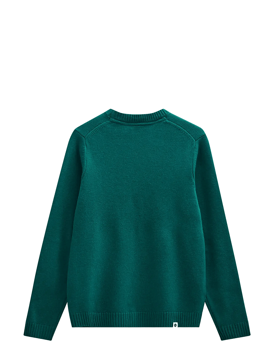 Anerkjendt - AKPETER MERINO WOOL KNIT - rundhals - hunter green - 1