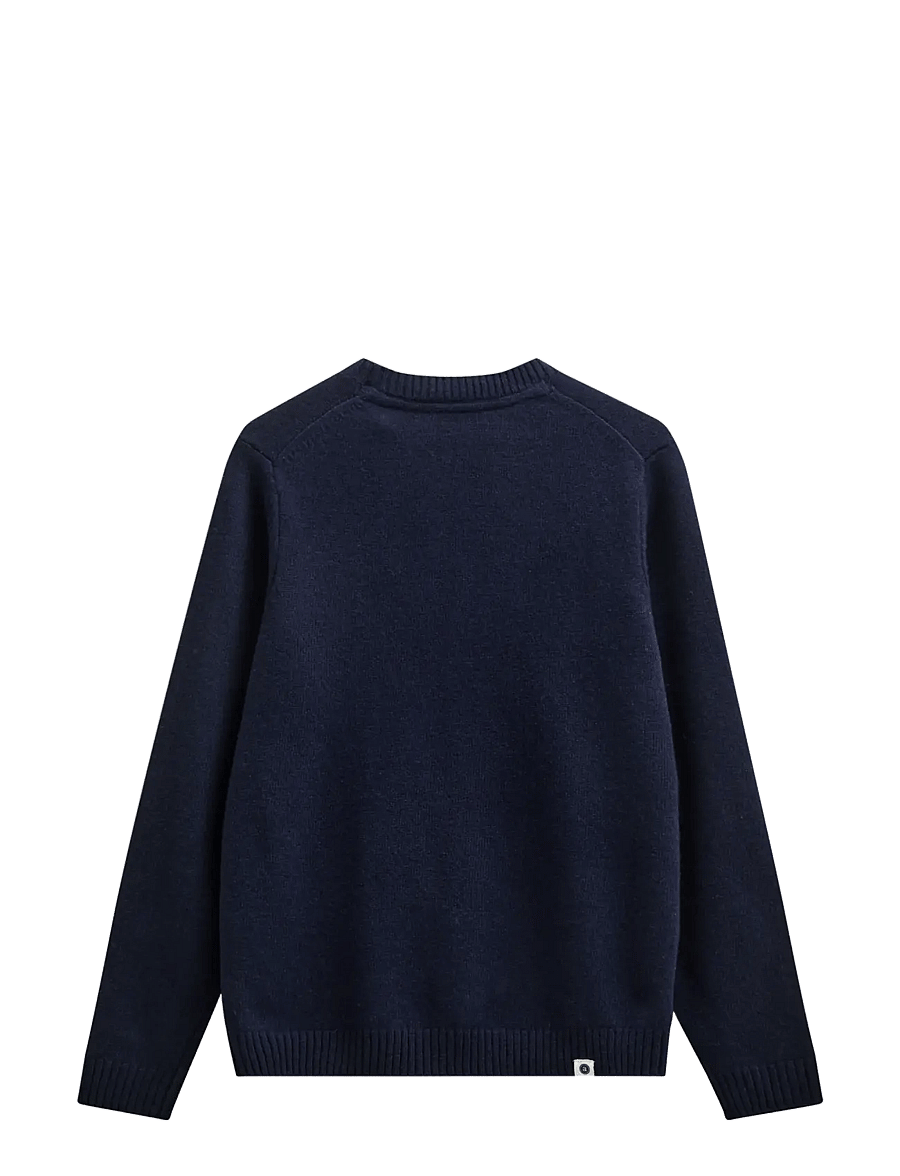Anerkjendt - AKPETER MERINO WOOL KNIT - rundhals - sky captain - 2
