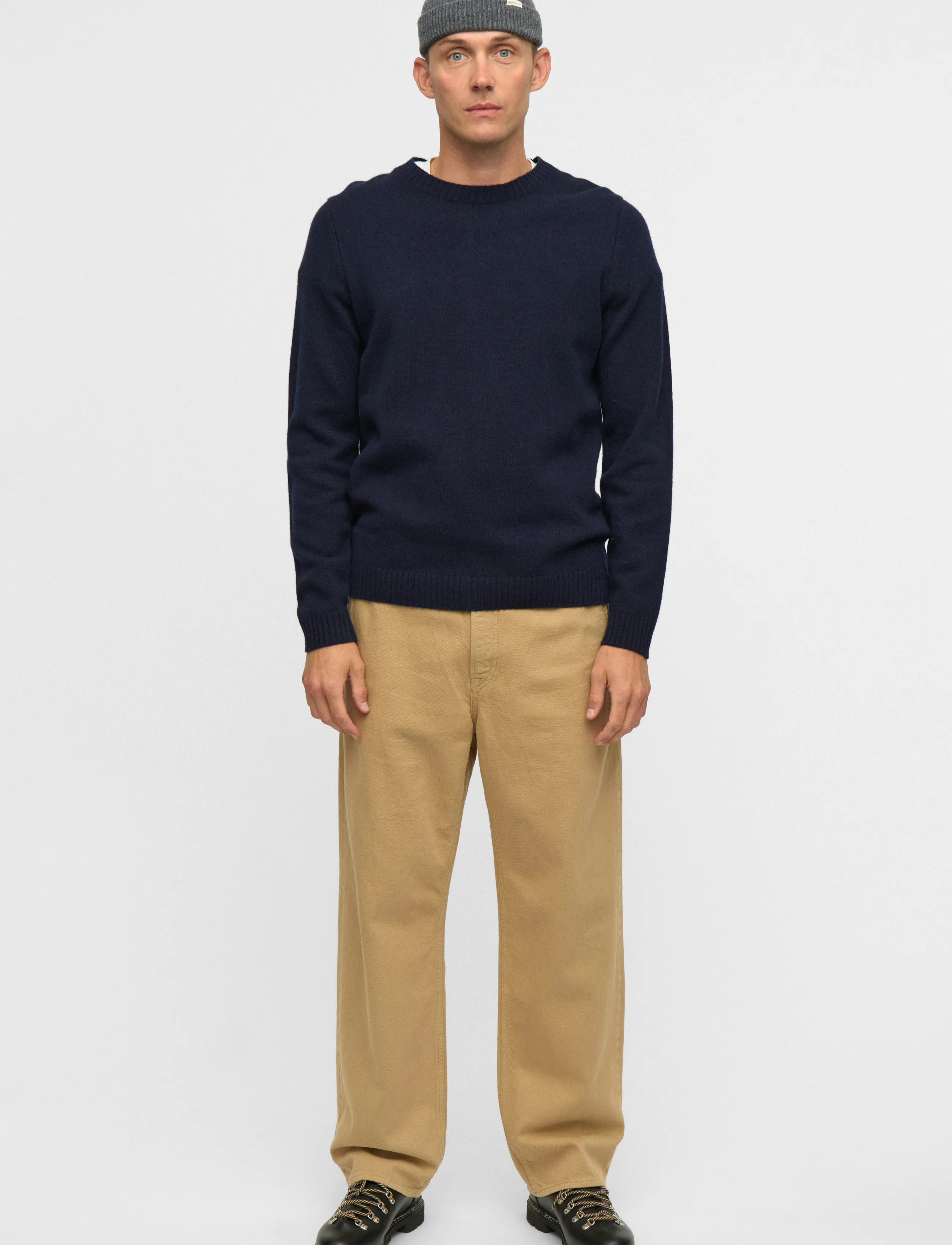 Anerkjendt Akpeter Merino Wool Knit stickade tröjor herr – bild 5