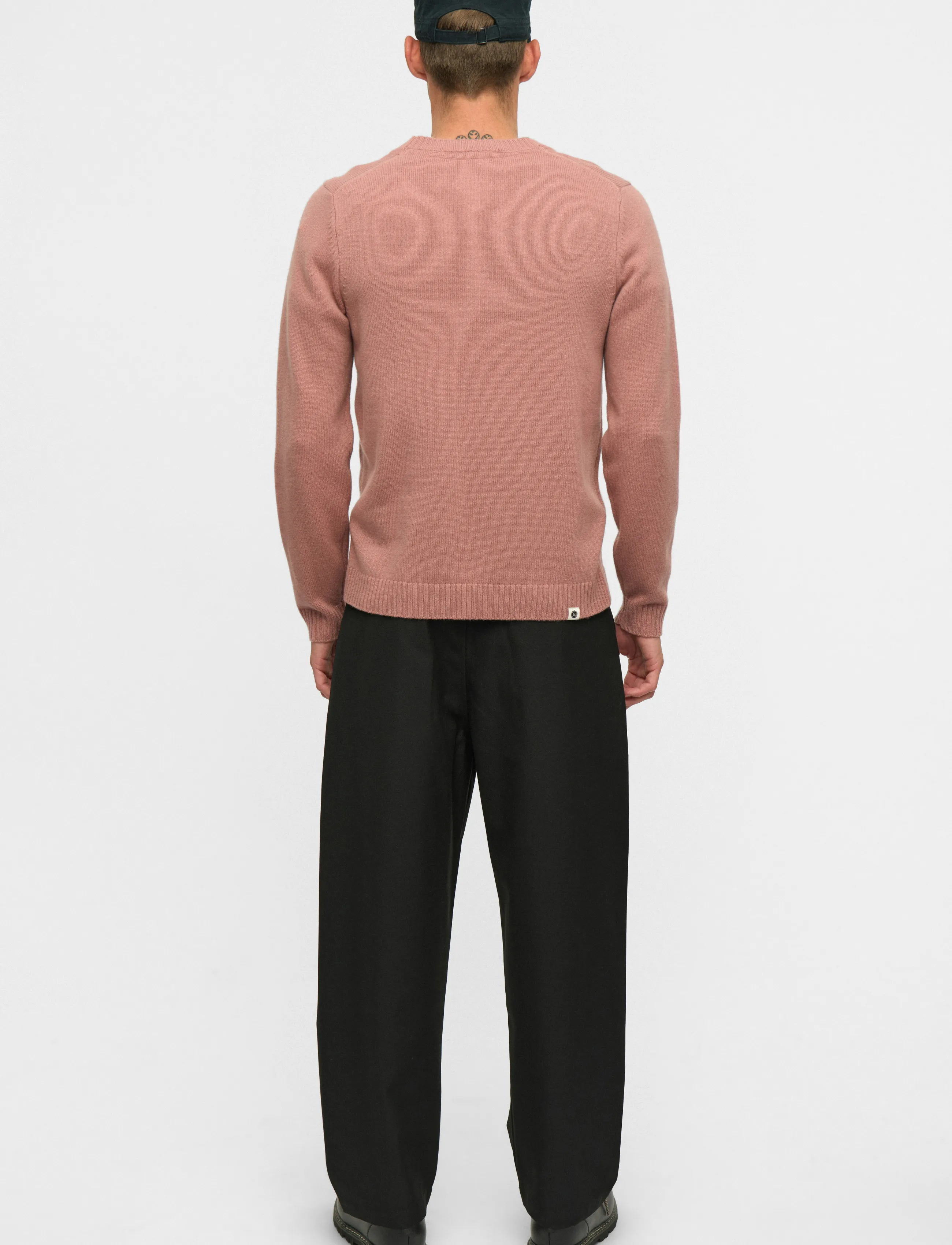 Anerkjendt - AKPETER MERINO WOOL KNIT - rundhals - zephyr - 3
