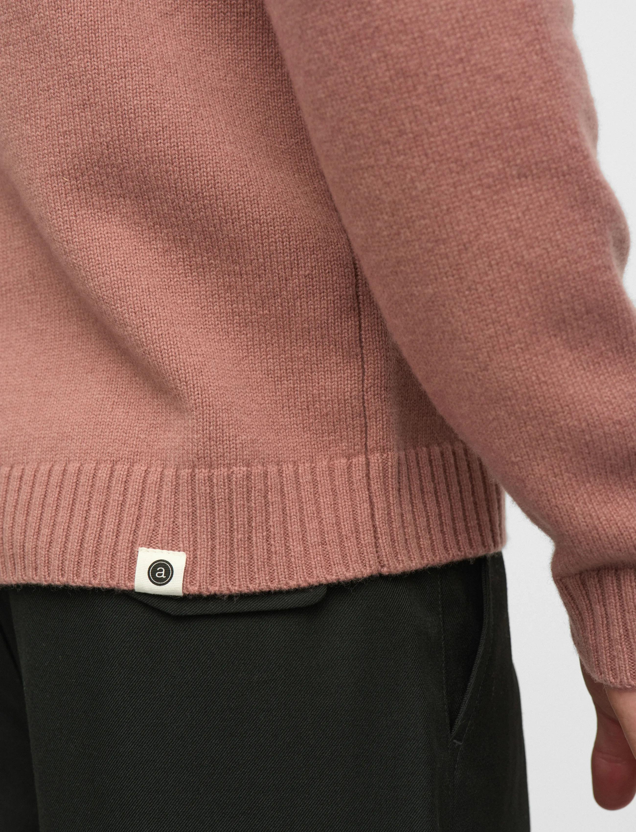 Anerkjendt Akpeter Merino Wool Knit stickade tröjor herr – bild 2