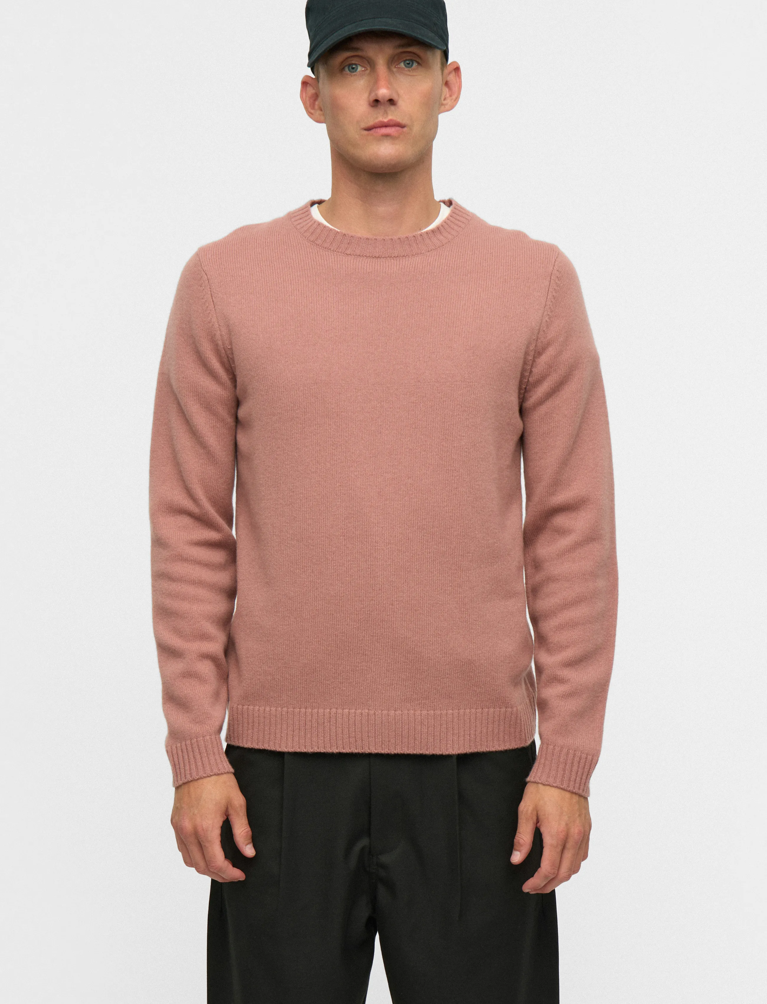 Anerkjendt Akpeter Merino Wool Knit stickade tröjor herr – bild 4
