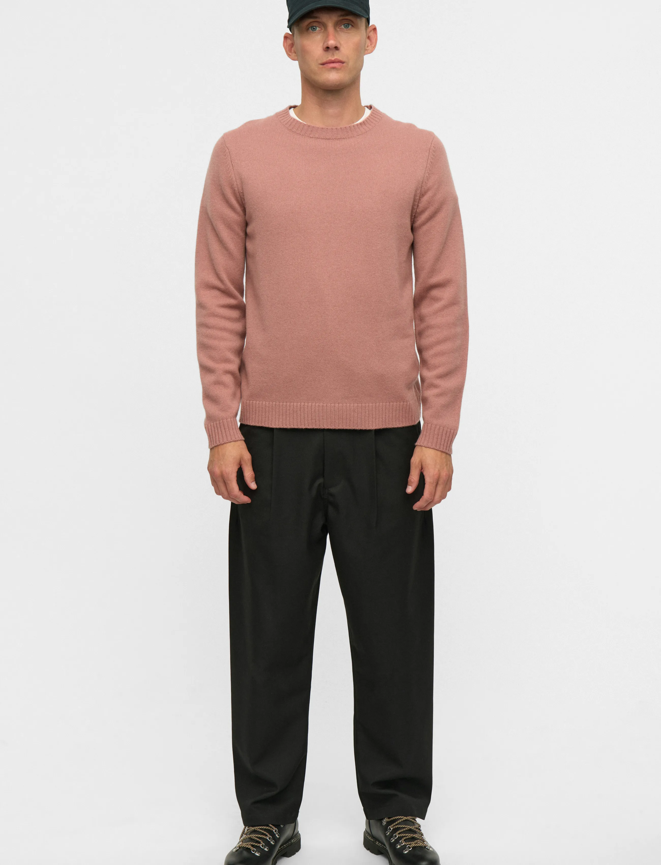Anerkjendt Akpeter Merino Wool Knit stickade tröjor herr – bild 5