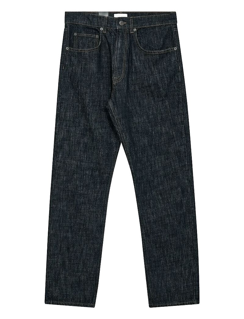 Anerkjendt - AKJUSTIN JEANS - 8004 MIDNIGHT RAW - regular jeans - midnight raw - 0