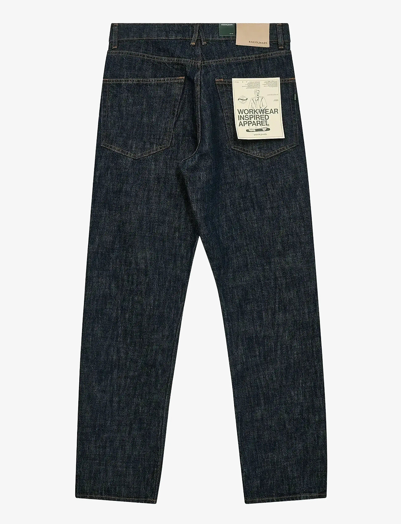 Anerkjendt - AKJUSTIN JEANS - 8004 MIDNIGHT RAW - regular jeans - midnight raw - 1