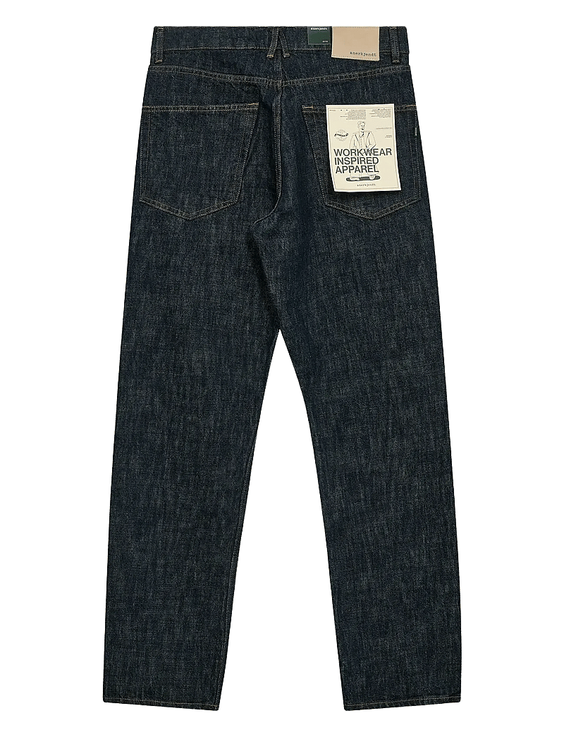 Anerkjendt - AKJUSTIN JEANS - 8004 MIDNIGHT RAW - regular jeans - midnight raw - 1