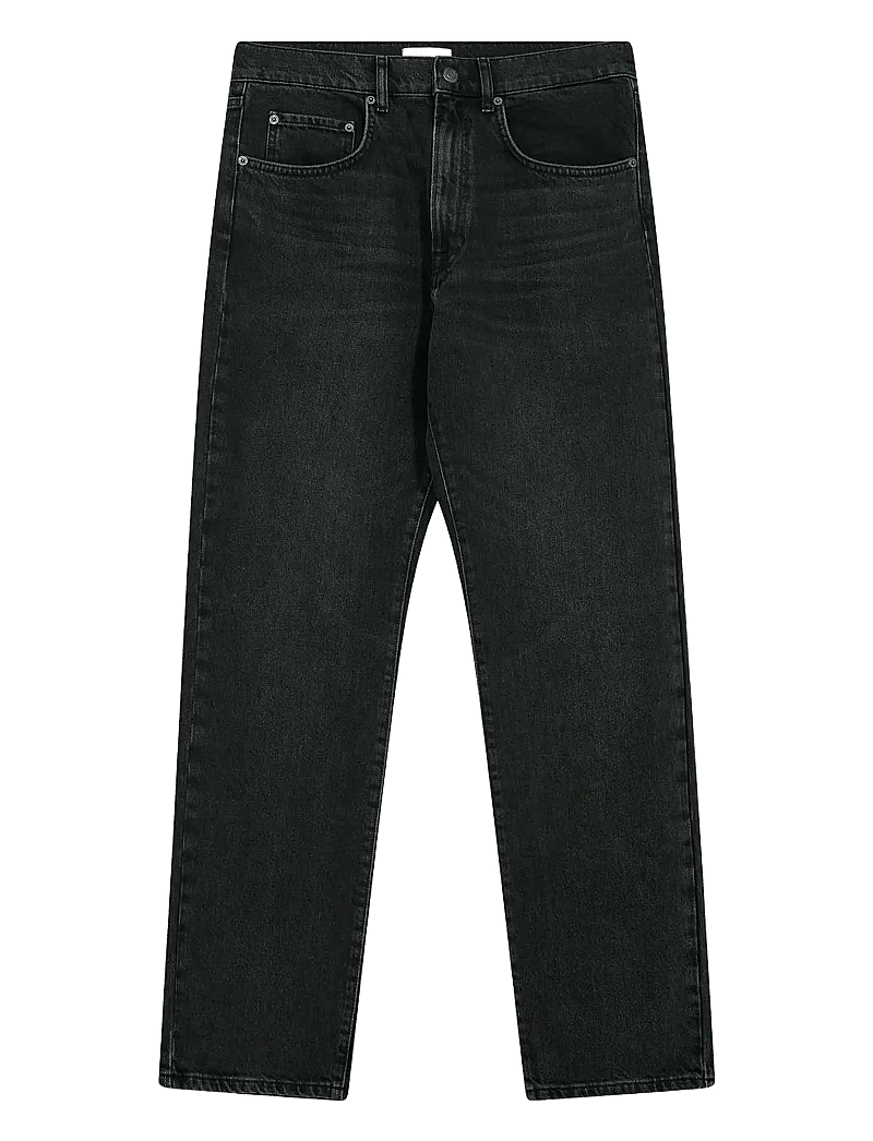 Anerkjendt - AKJUSTIN JEANS - 8002 DG SHADOW - regular jeans - dark grey shadow - 1