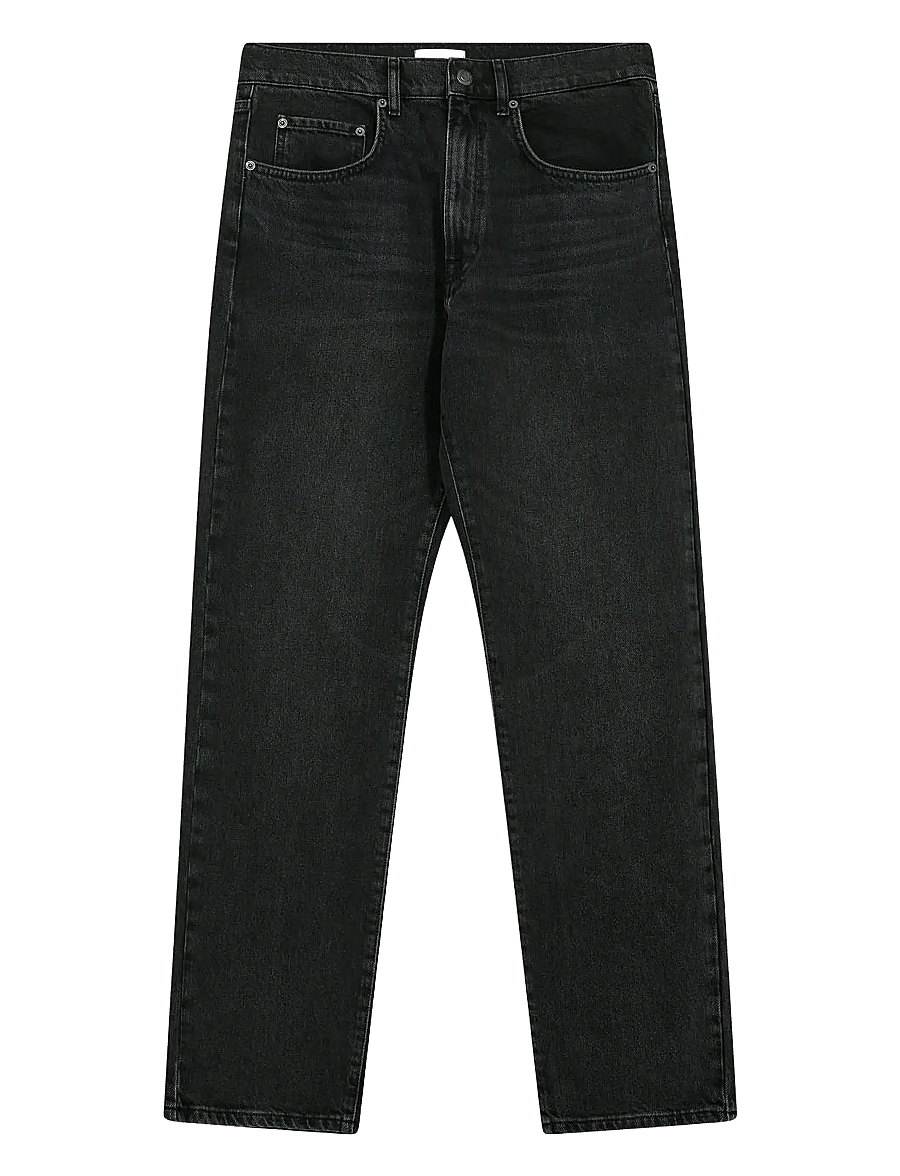 Anerkjendt - AKJUSTIN JEANS - 8002 DG SHADOW - regular jeans - dark grey shadow - 1
