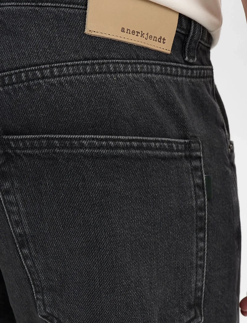 Anerkjendt - AKJUSTIN JEANS - 8002 DG SHADOW - regular jeans - dark grey shadow - 5
